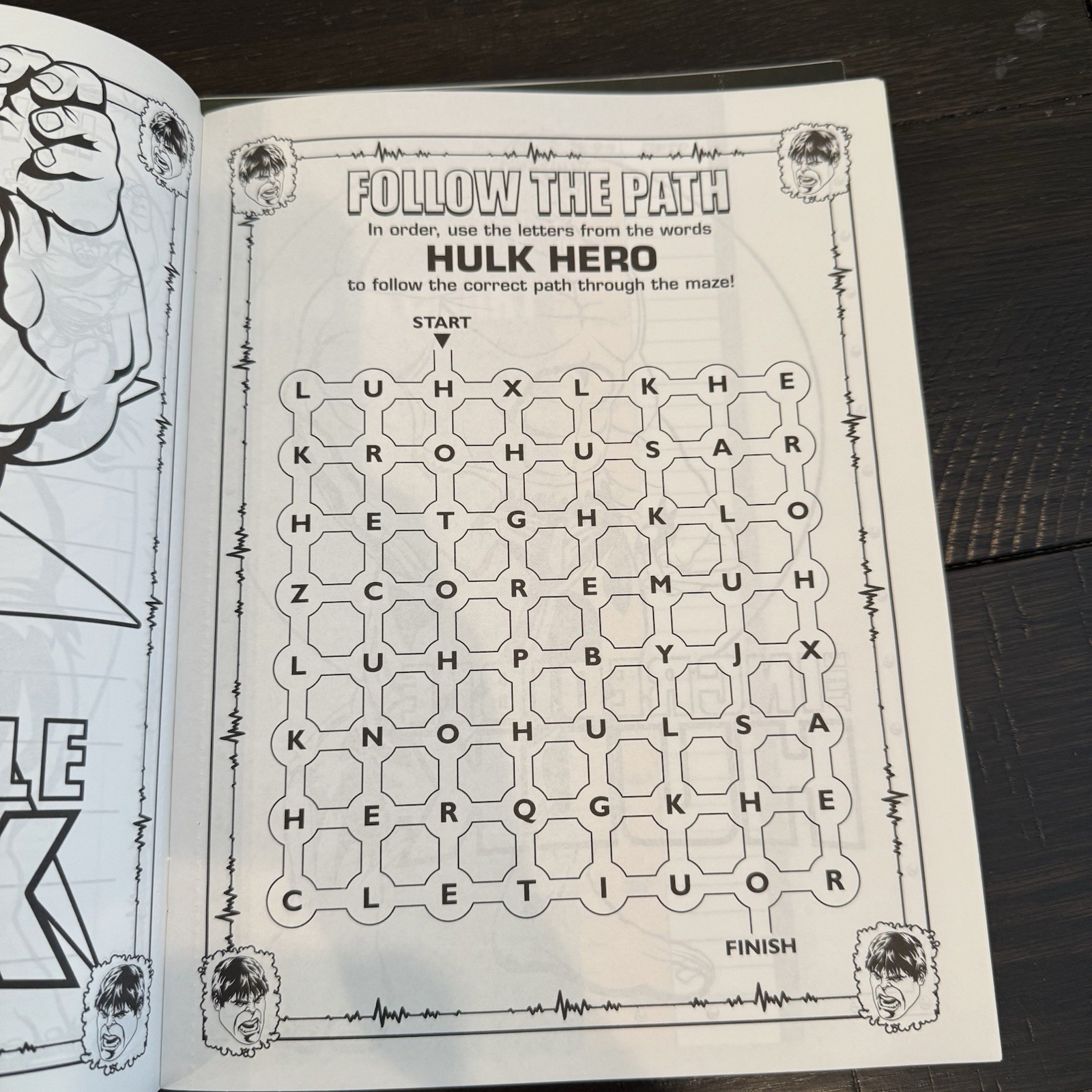 Bendon The Incredible Hulk Coloring and Activity Book with 50+ Stickers NEW