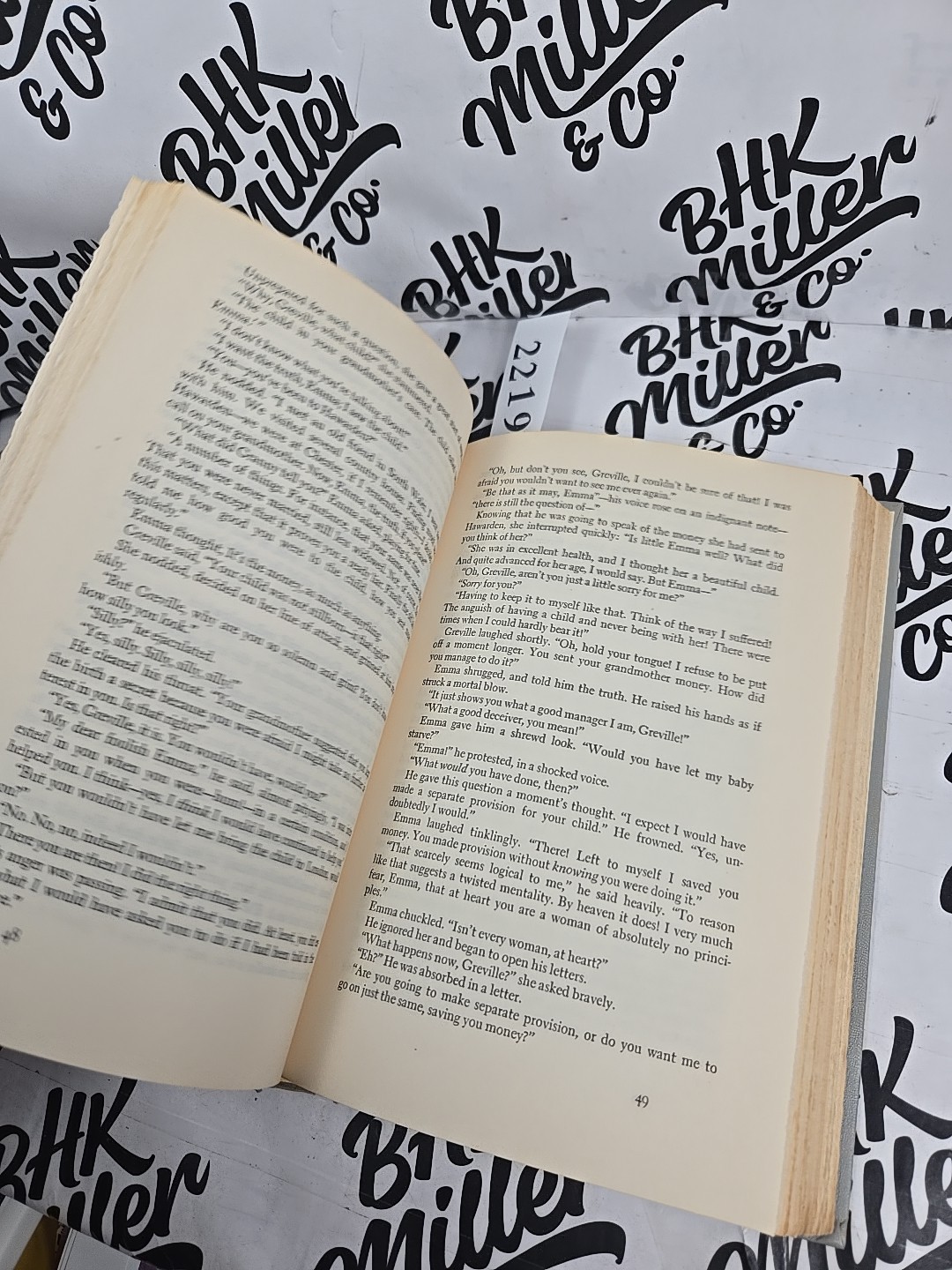 “Emma” By F.W. Kenyon, 1955 Thomas Y. Crowell Book Club Editon HC