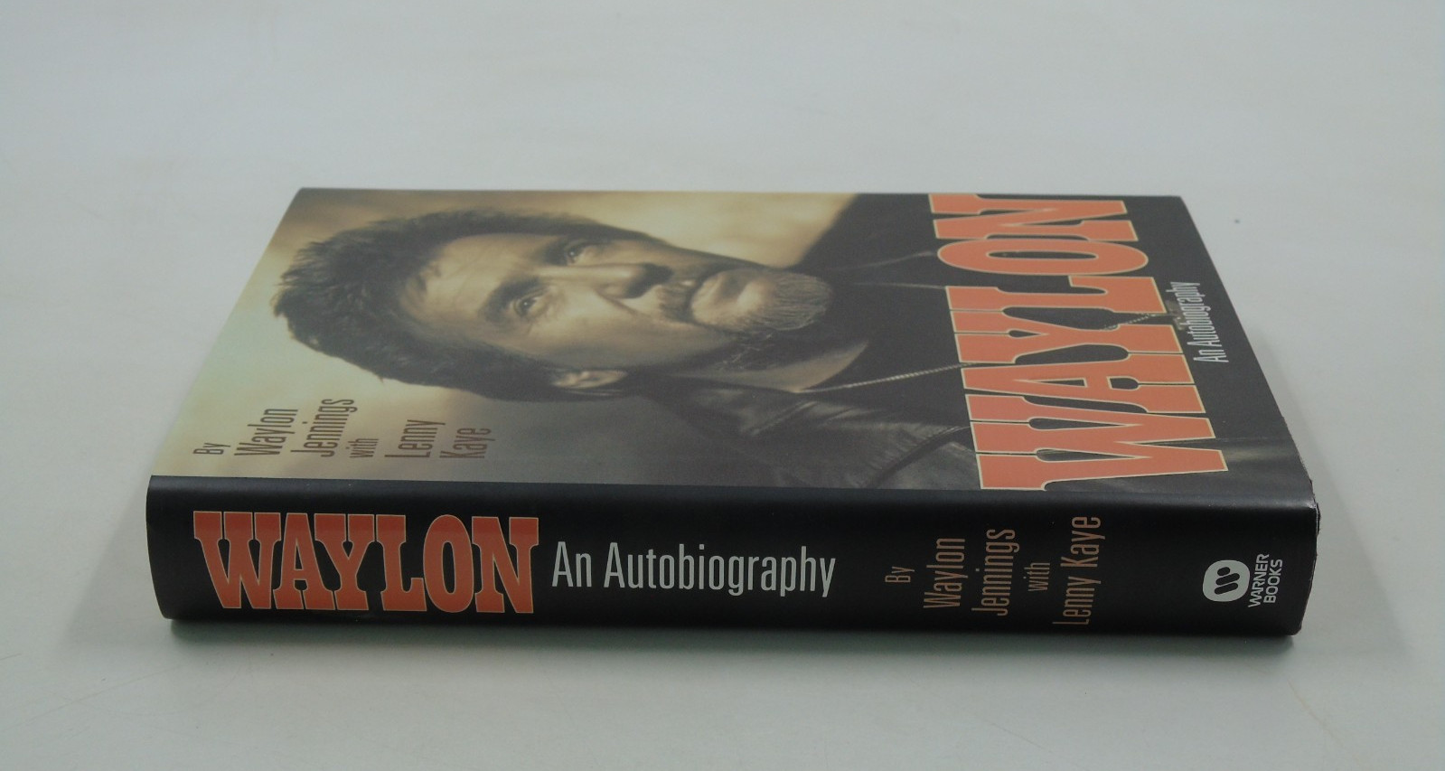 Vintage WAYLON AN AUTOBIOGRAPHY by Waylon Jennings w/Lenny Kaye 1st Print 1996