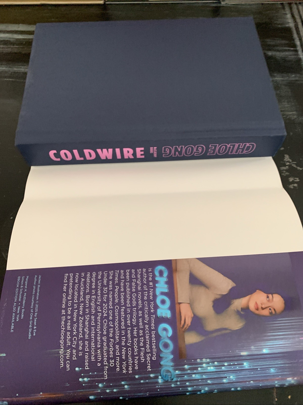 Coldwire by Chloe Gong 2025 Hardcover B&N Exclusive 1st Edition 1st Printing