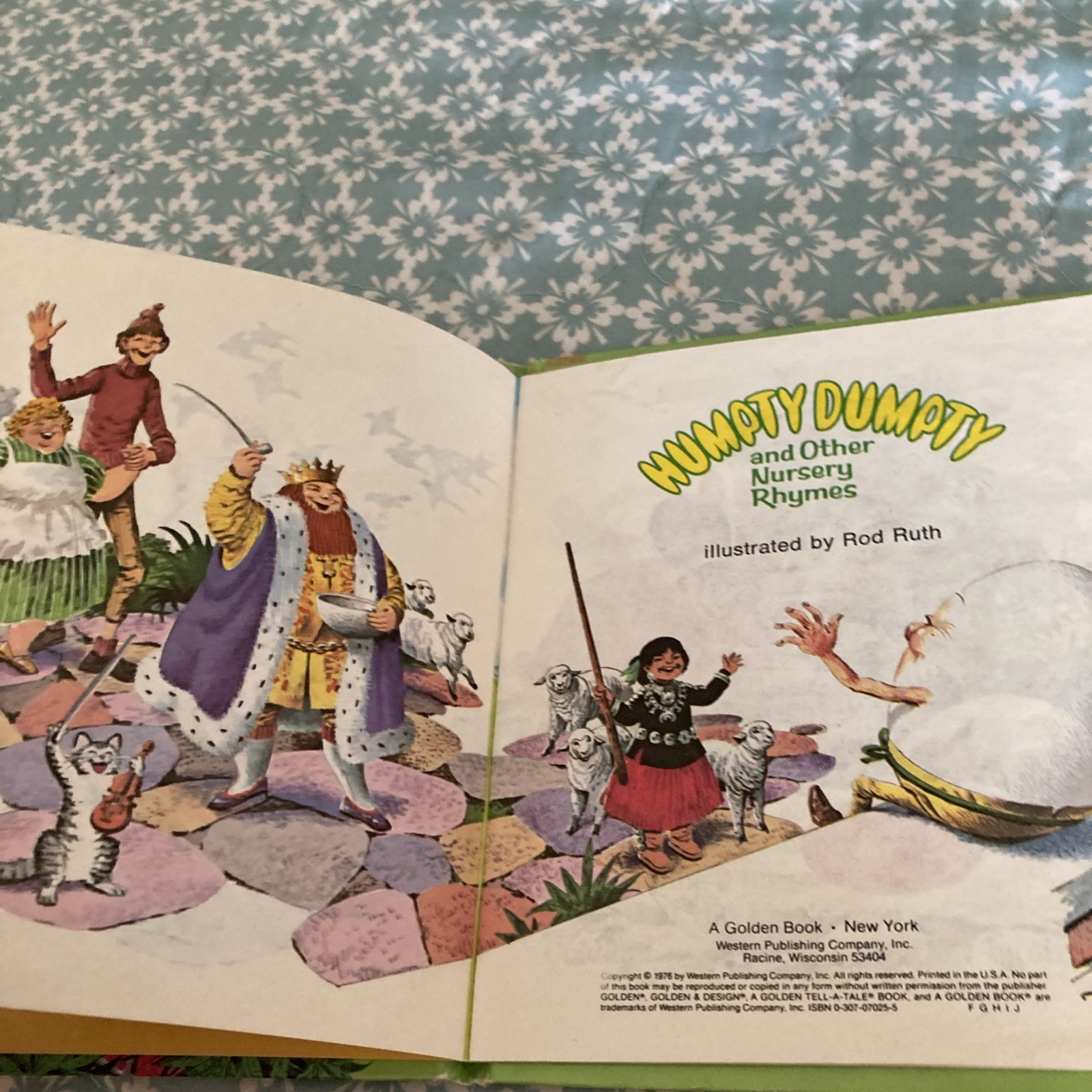 Humpty Dumpty and Other Nursery Rhymes Ruth, Rod