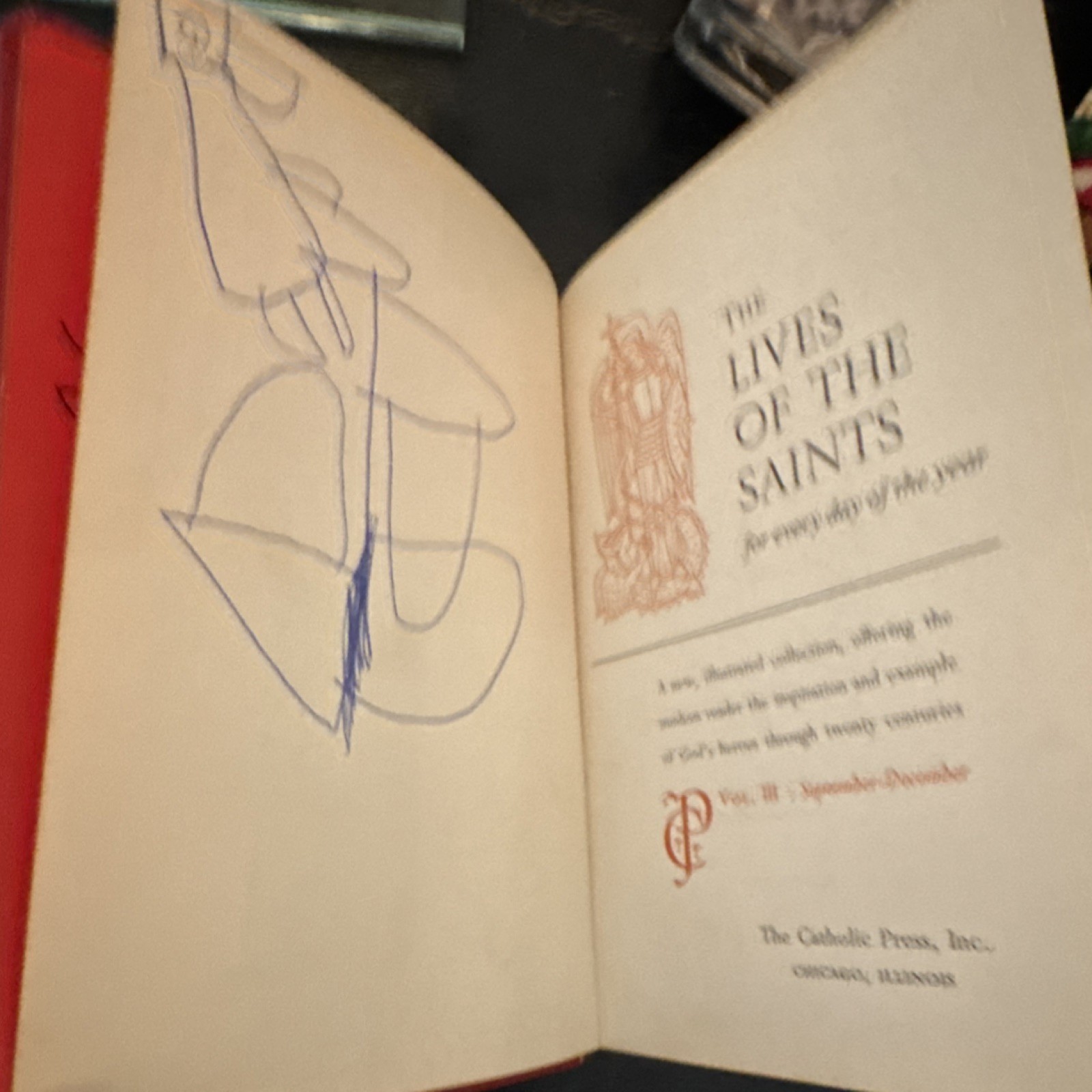 The Catholic Press The Lives of the Saints Michael Garicoïts 1962 Illustrated HC