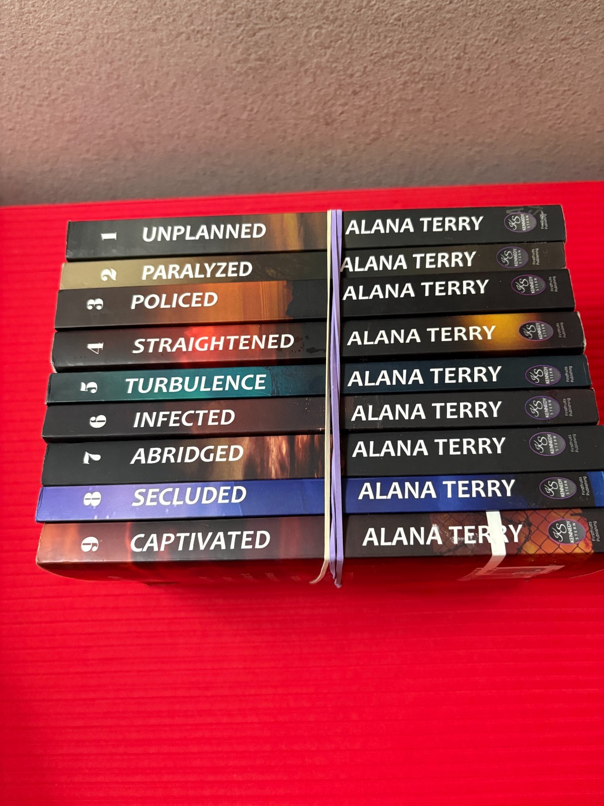 KENNEDY STERN Christian Suspense Complete 9-Bk Lot, Alana Terry, Trade Paperback