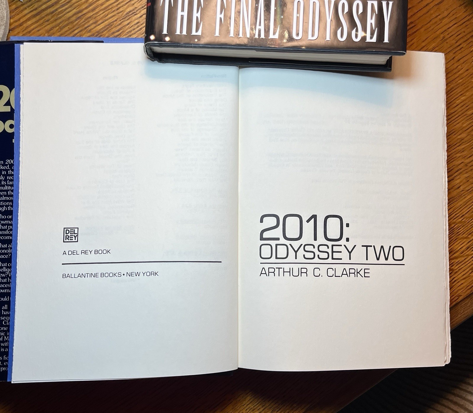 Arthur C Clarke Lot of 3 HC/DJ 2010 Odyssey 2, 2061 Odyssey 3,3001 Final Odyssey