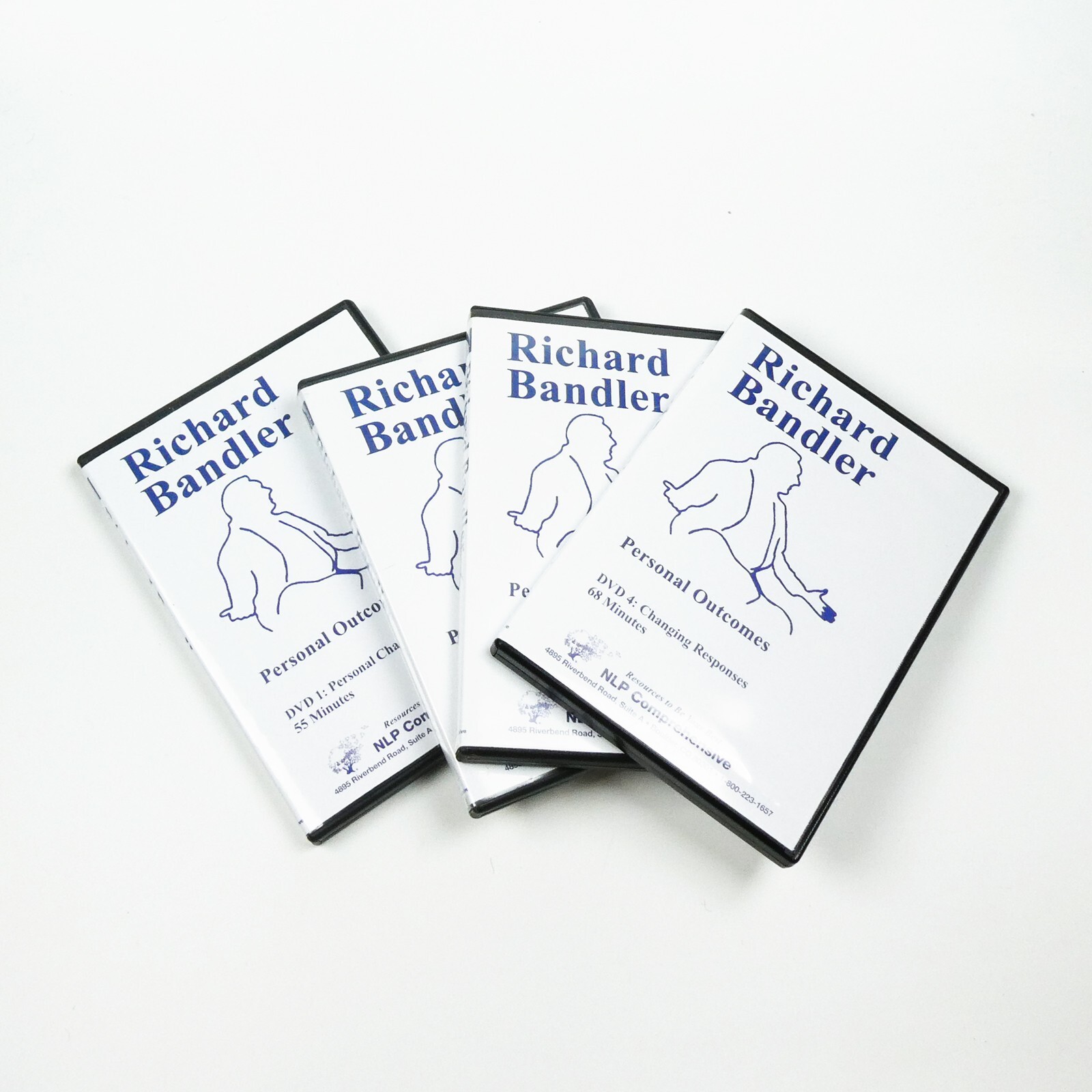 RICHARD BANDLER 4 DVD PERSONAL OUTCOMES Hypnosis NLP Swish Pattern Submodalities