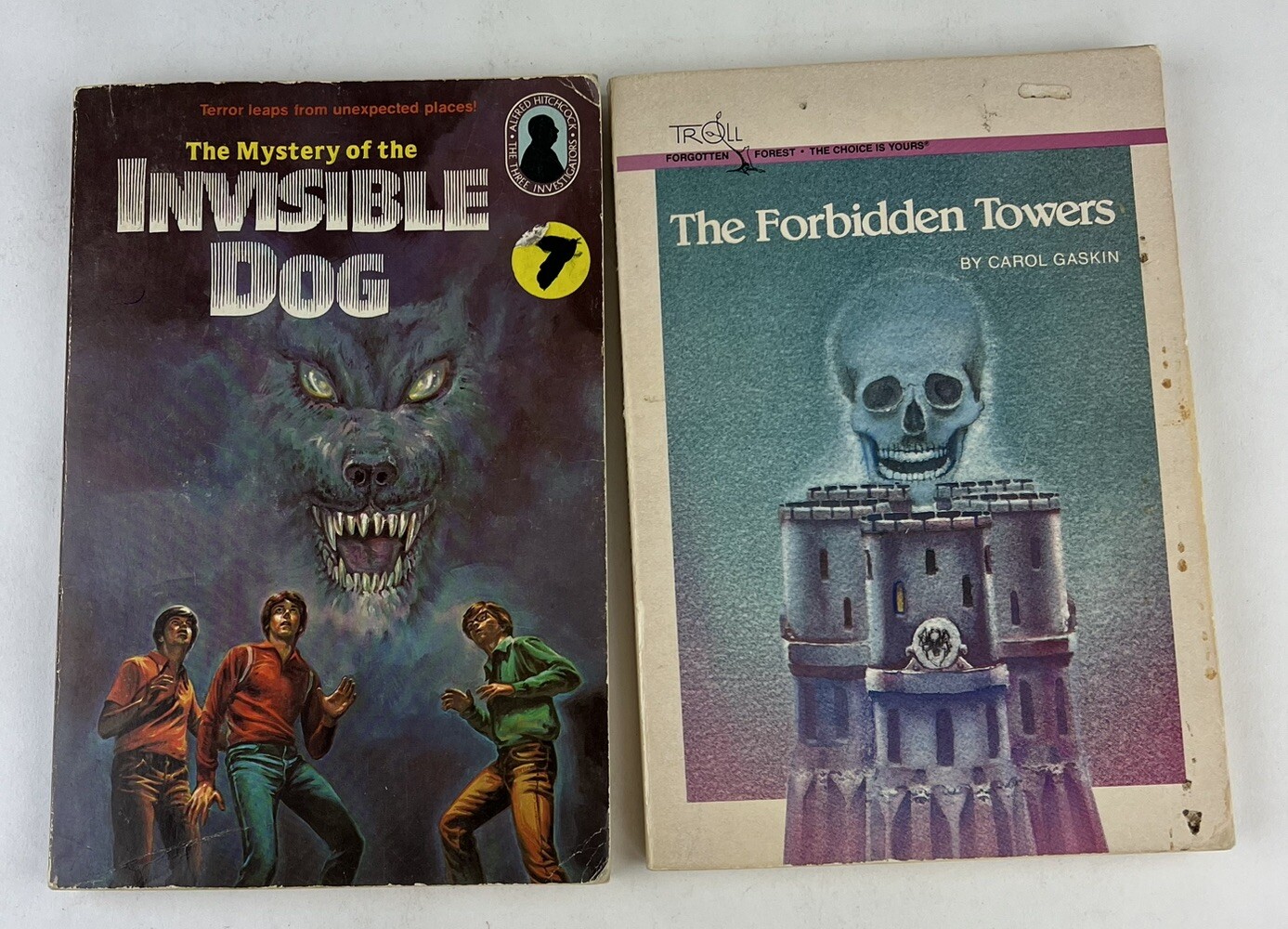 Lot of 8 Mixed Vintage Sci-fi Fantasy Horror Paperback Kids Youth Novels