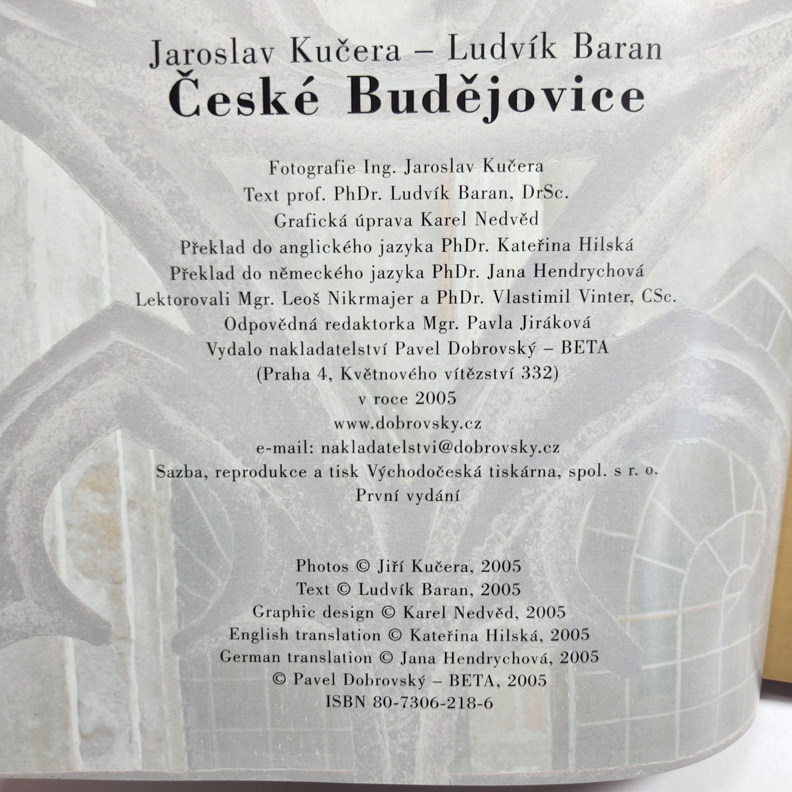 Ceske Budejovice Capital City South Bohemia Czech Republic Pictorial Monograph