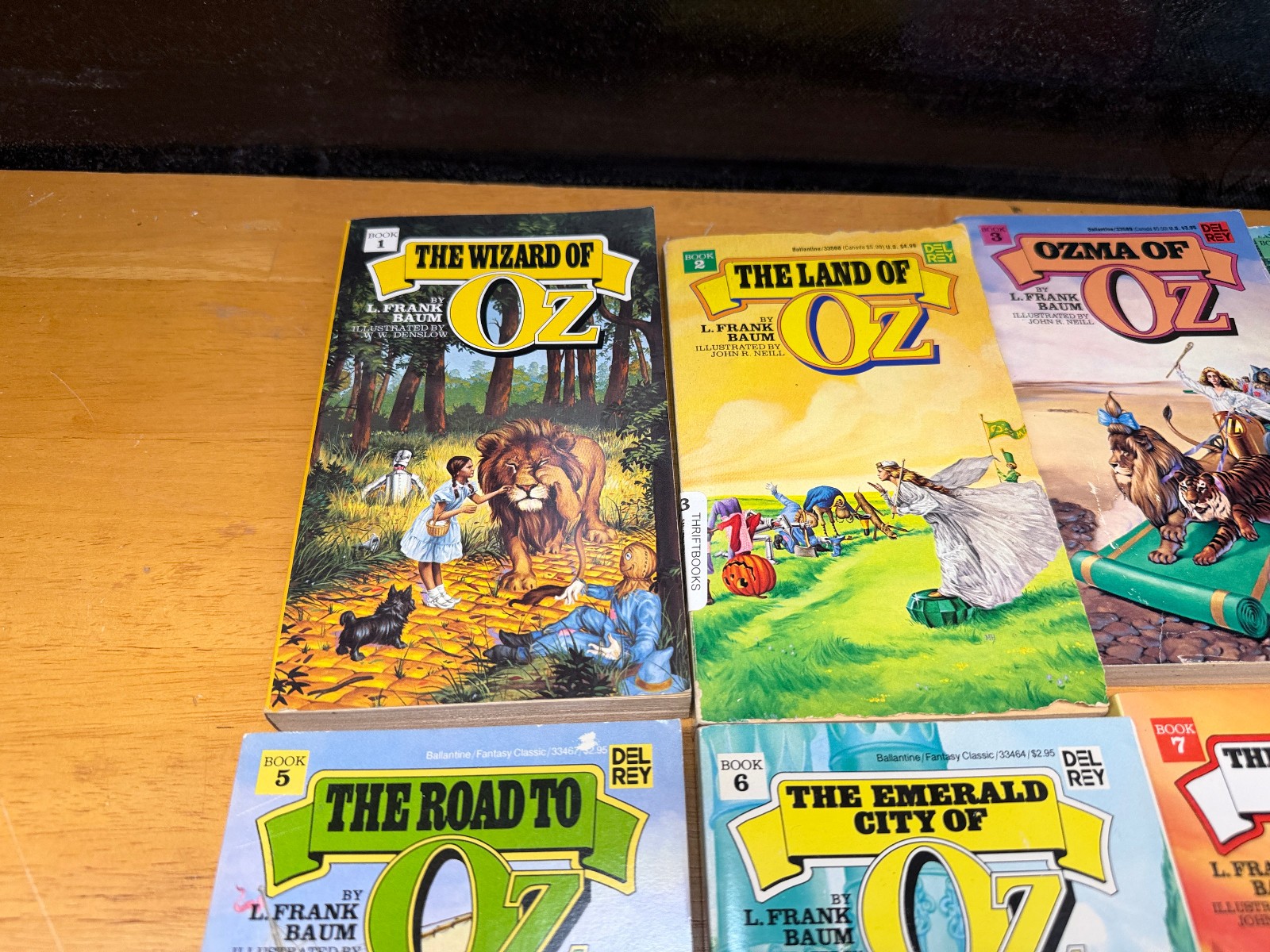 15 Del Rey Wizard of Oz Books Set 1-15 (L.Frank Baum 1-14 & #15) Lot
