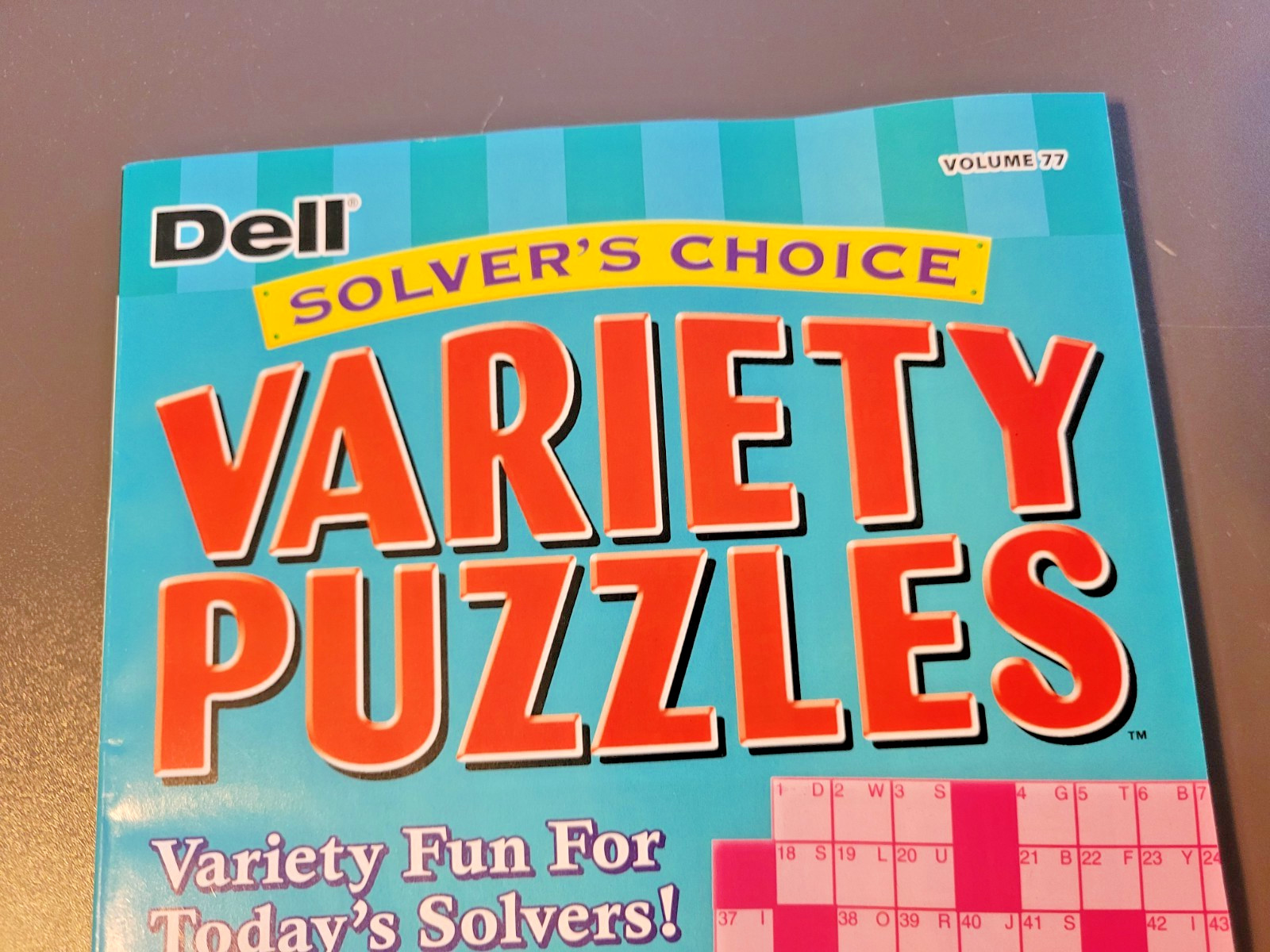 Solver’s Choice Variety Puzzles by DELL – Volume 77 – Fun for Today’s Solvers !