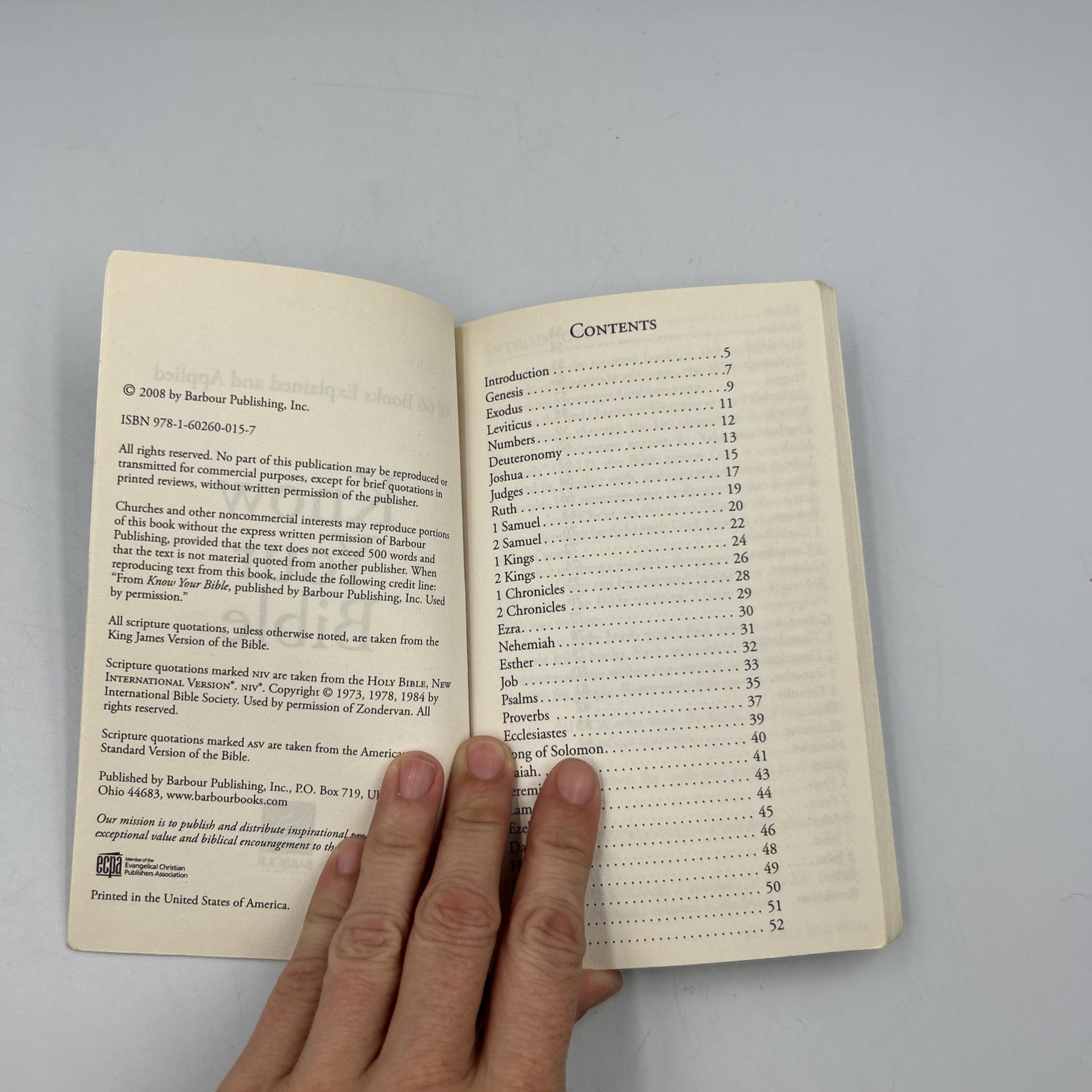 Know Your Bible : All 66 Books Explained and Applied by Paul Kent (2008, Mass…