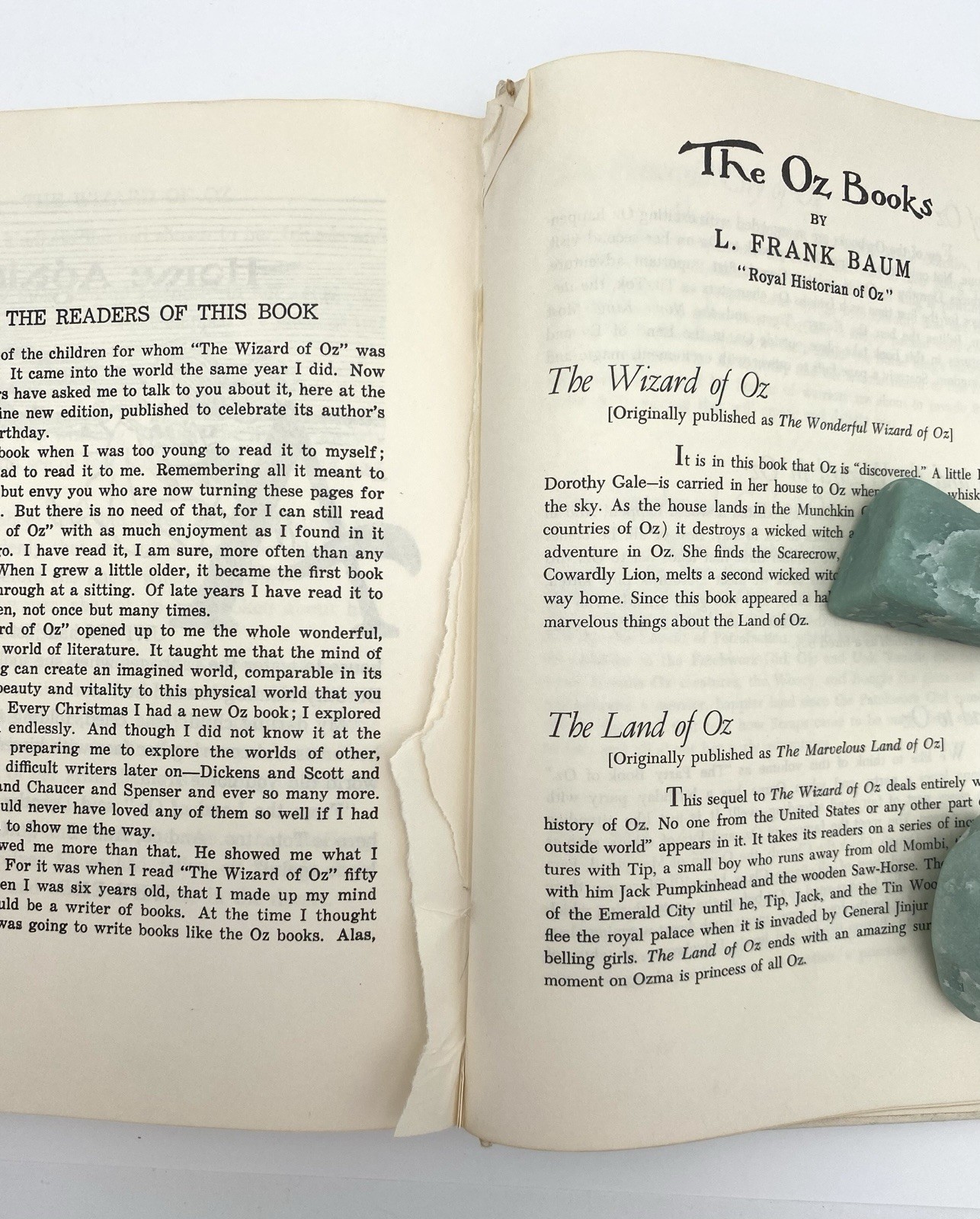 Vintage Wizard of Oz L Frank Baum Hardcover 1956 Reilly & Lee Co Illustrated