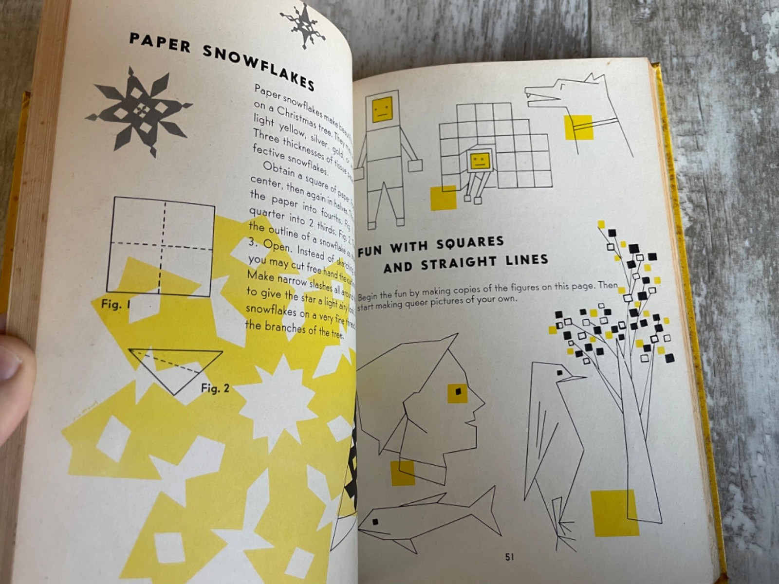Vintage 1960 Things to Make and Do Child Horizons Hardcover Book