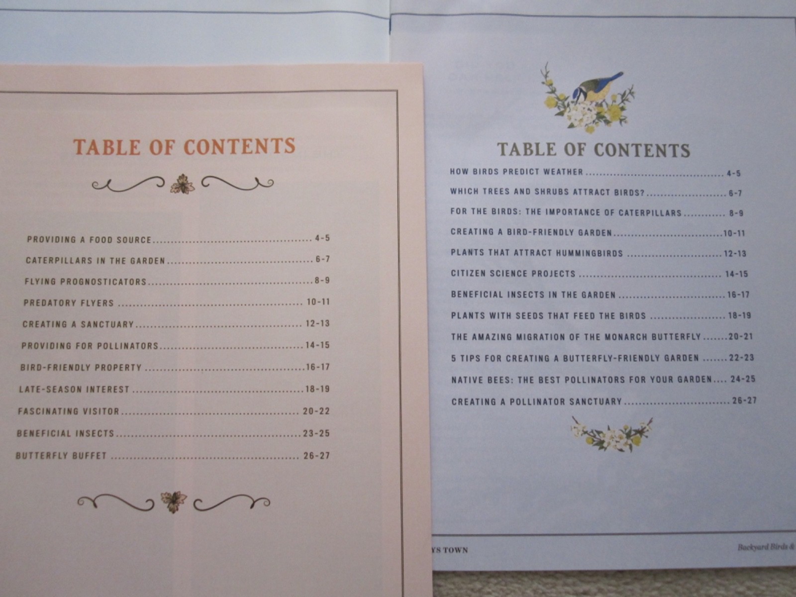 2023, 2025 Farmer’s Almanac Birds & Butterflies & 101 Container Ideas Booklets