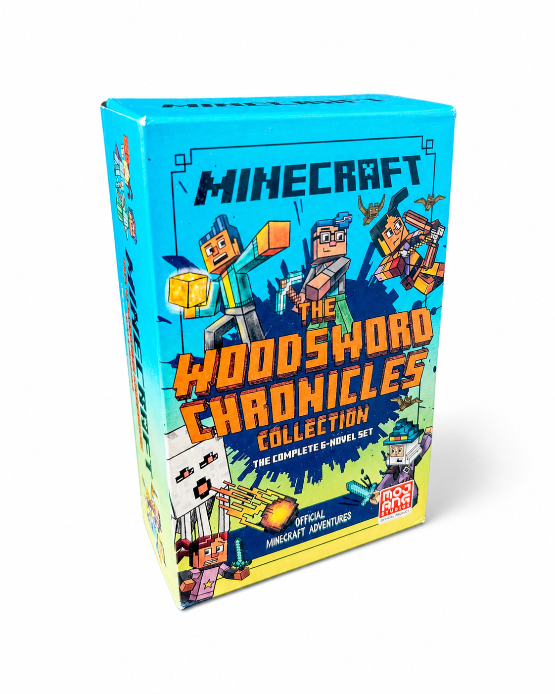 Minecraft The Woodsword Chronicles Collection Complete 6 Book Box Set Mojang