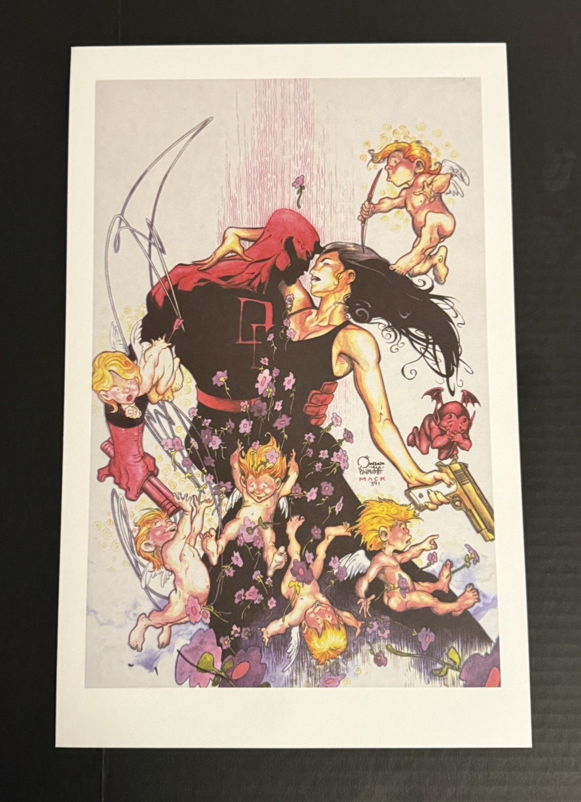 2024 Marvel Portfolio of David Mack Daredevil Complete Set of 12 Prints 17”x11”