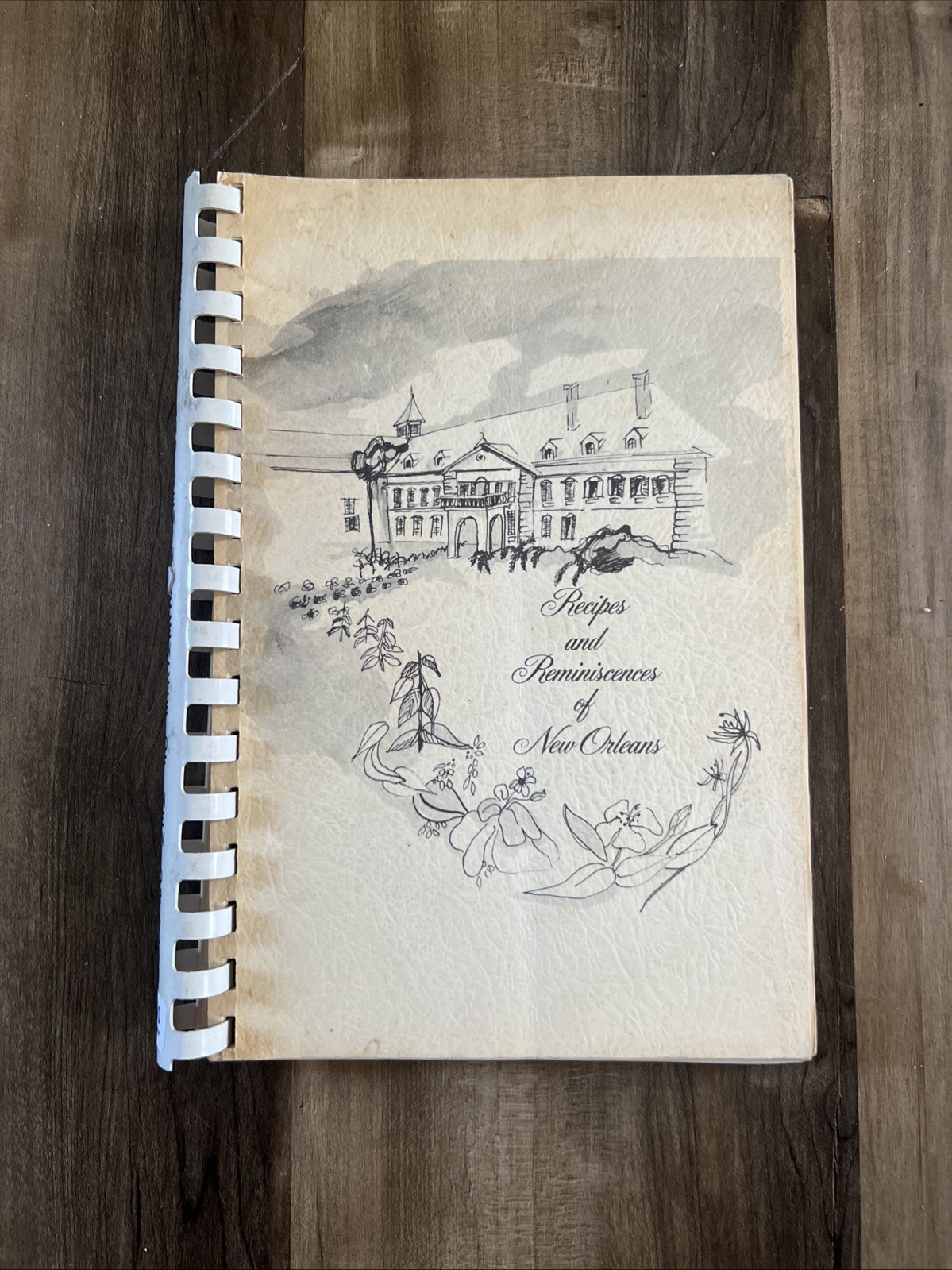 Vintage Recipes And Reminiscences Of New Orleans Cookbook 1971 Spiral Softcover