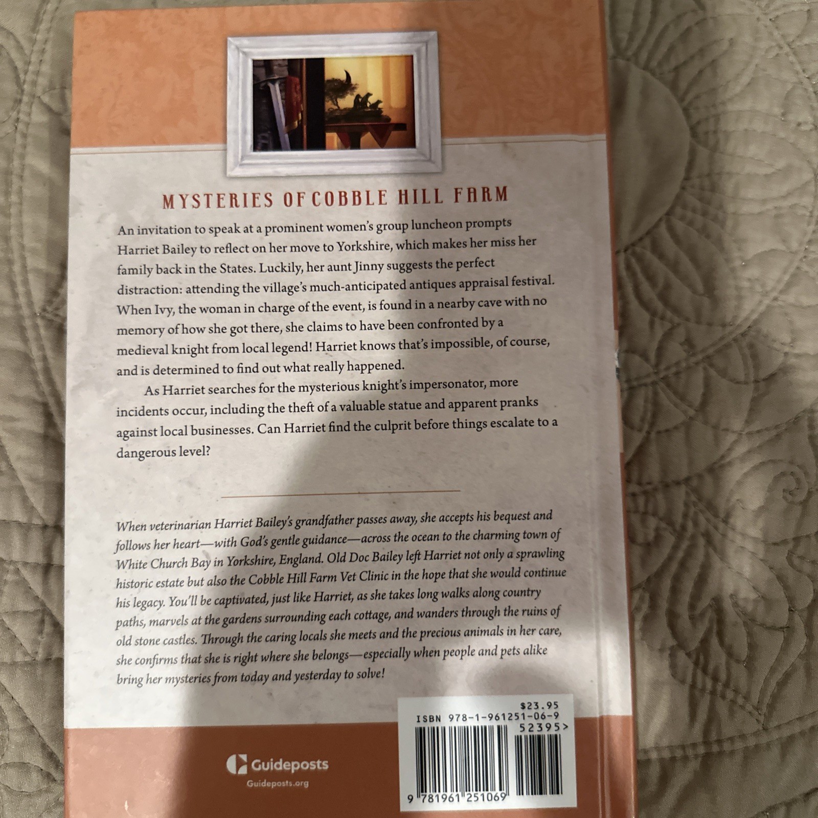 8 Book Guideposts Cobble Hill Farm Set-Christian Veterinarian Mystery HC