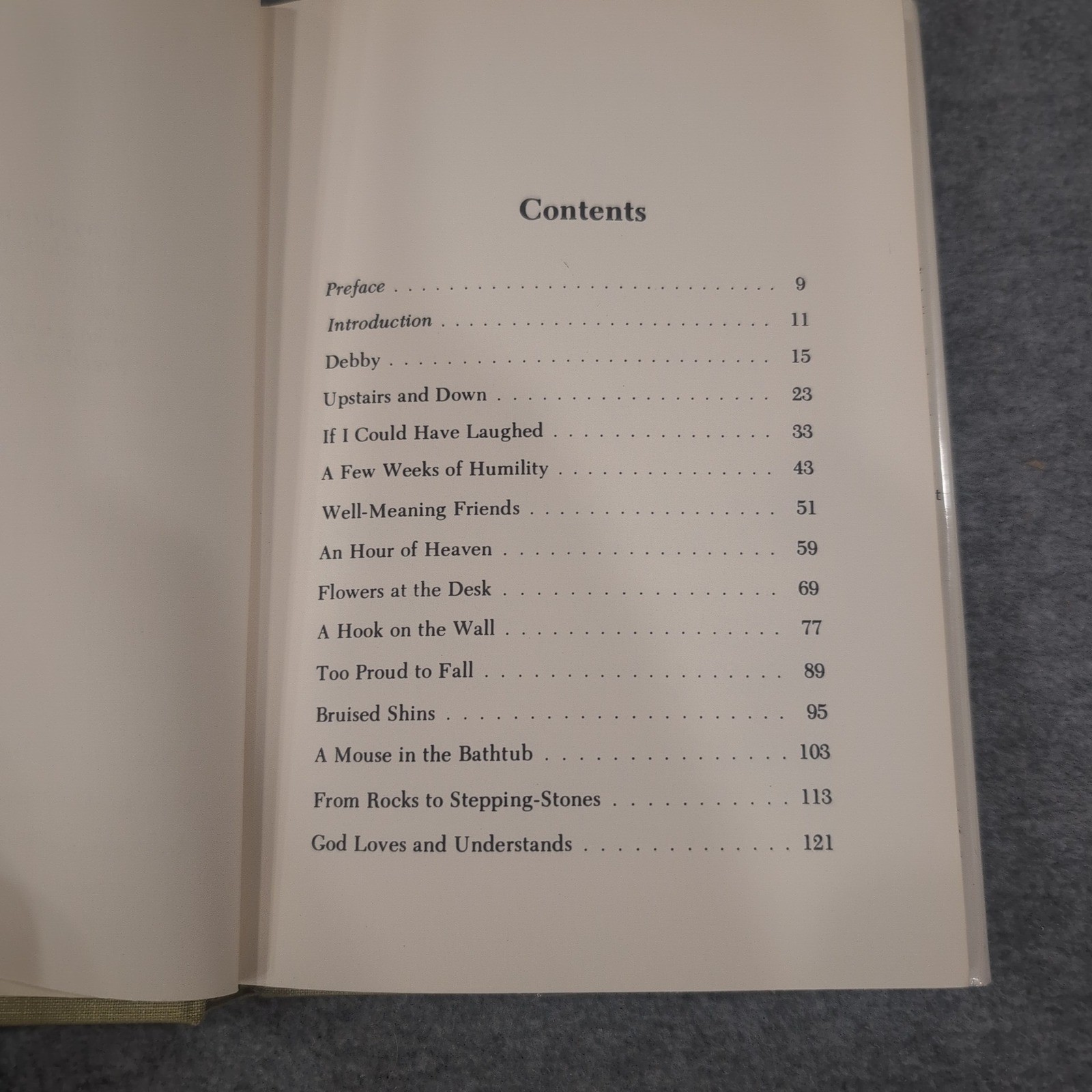 Debby by Deborah Zook 1974 Hardcover Herald Press Autobiography Blindness Memoir