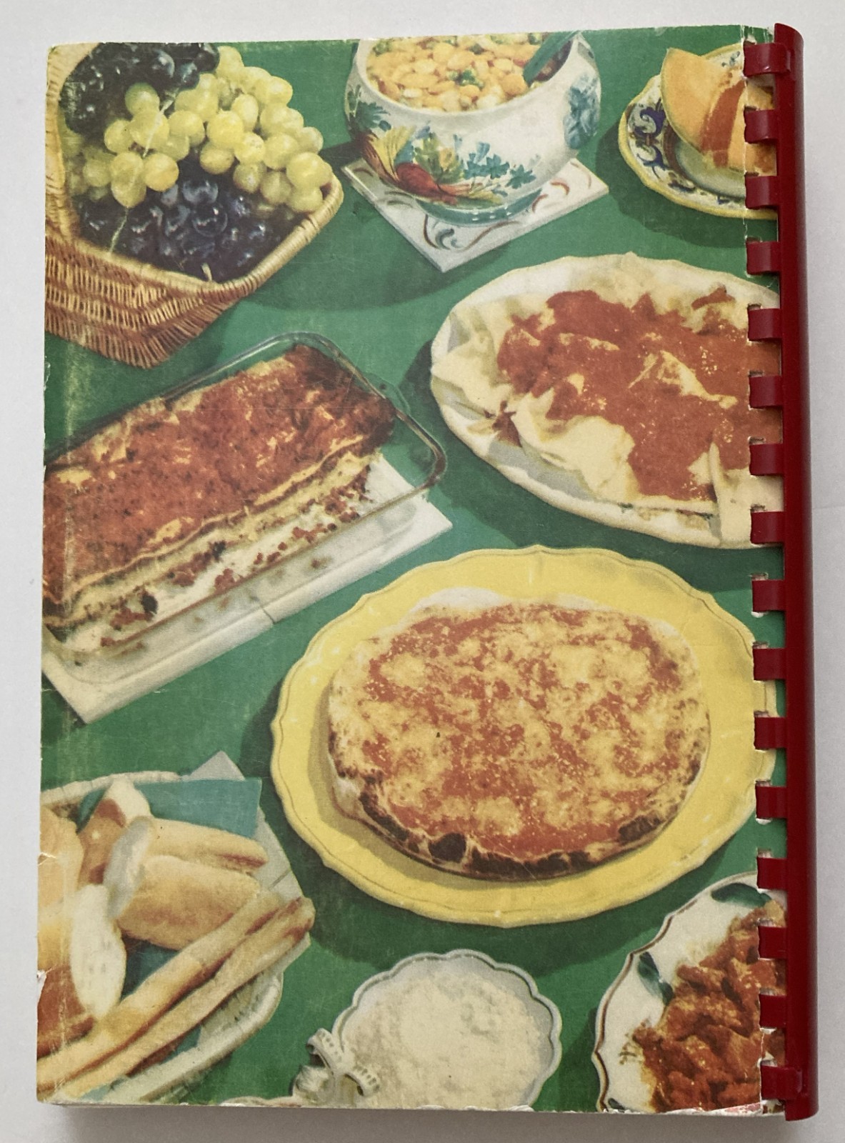 VTG Italian Cookbook St Theresa Guild Holy Rosary Church Bridgeport CT 1986