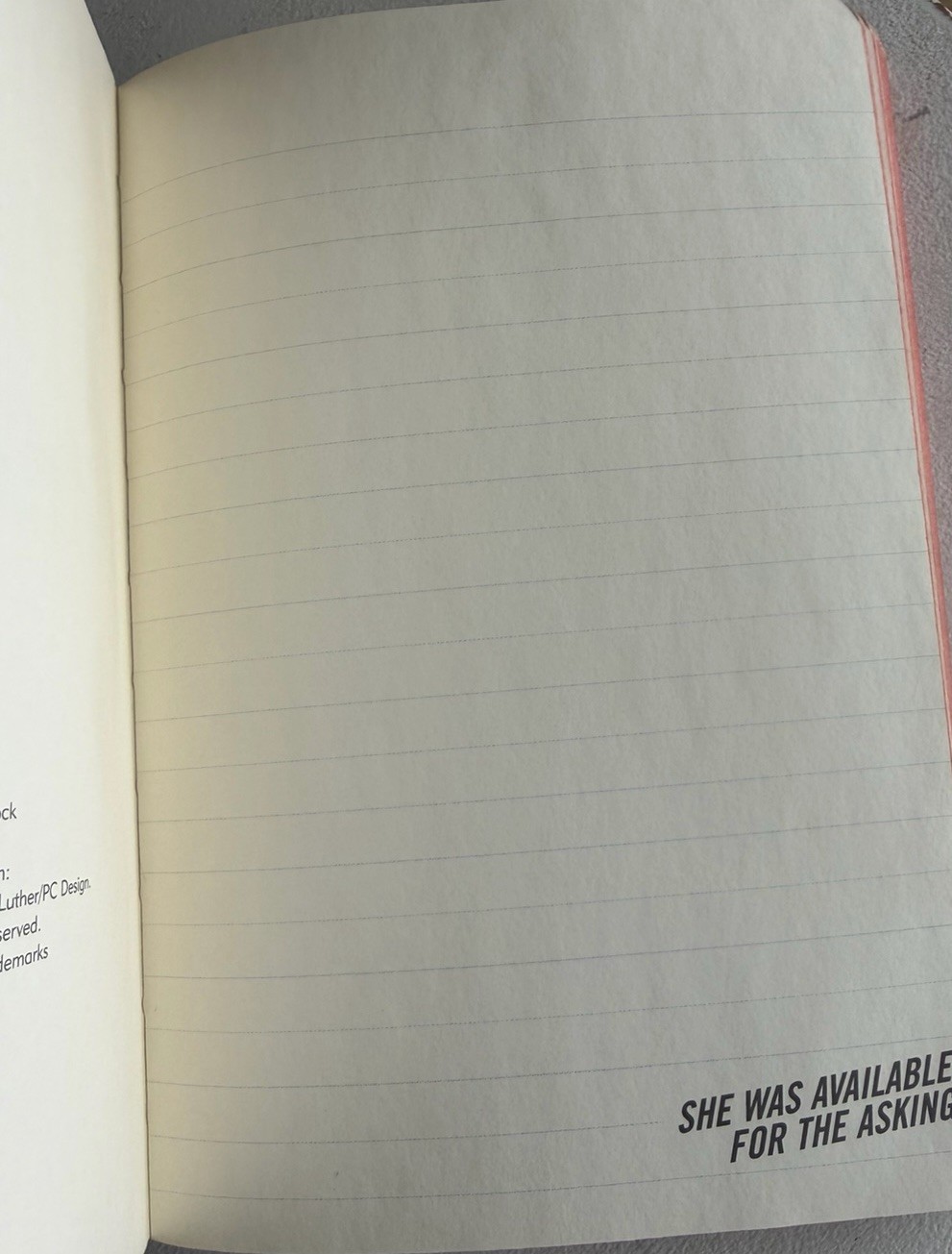 She Couldn’t Be Good Pulp Journal by Peter Pauper Press