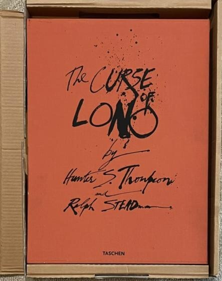 ARTIST PROOF Taschen CURSE OF LONO Hunter Thompson RALPH STEADMAN ILLUS #063/150