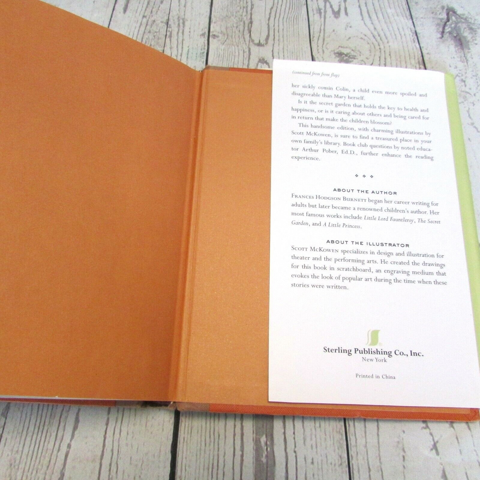 THE SECRET GARDEN Frances Hodgson Burnett Hardcover Dust Jacket Unabridged
