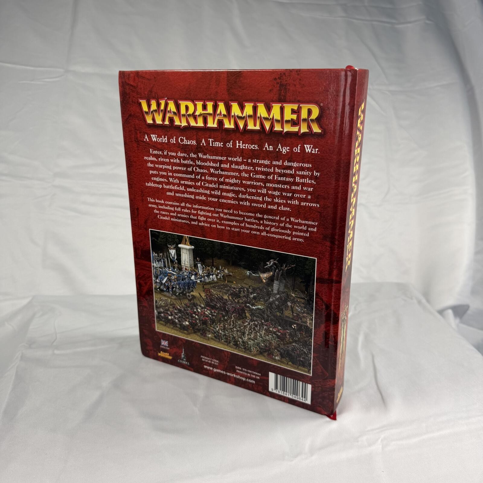 Warhammer Fantasy Battles 8th Edition Hardcover Rulebook Games Workshop 2010