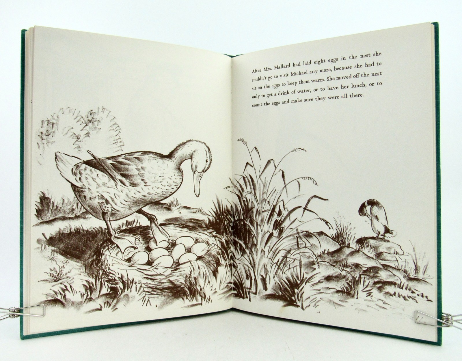 MAKE WAY FOR DUCKLINGS Robert McCloskey 1961 HBDJ 19th Printing Caldecott VGC