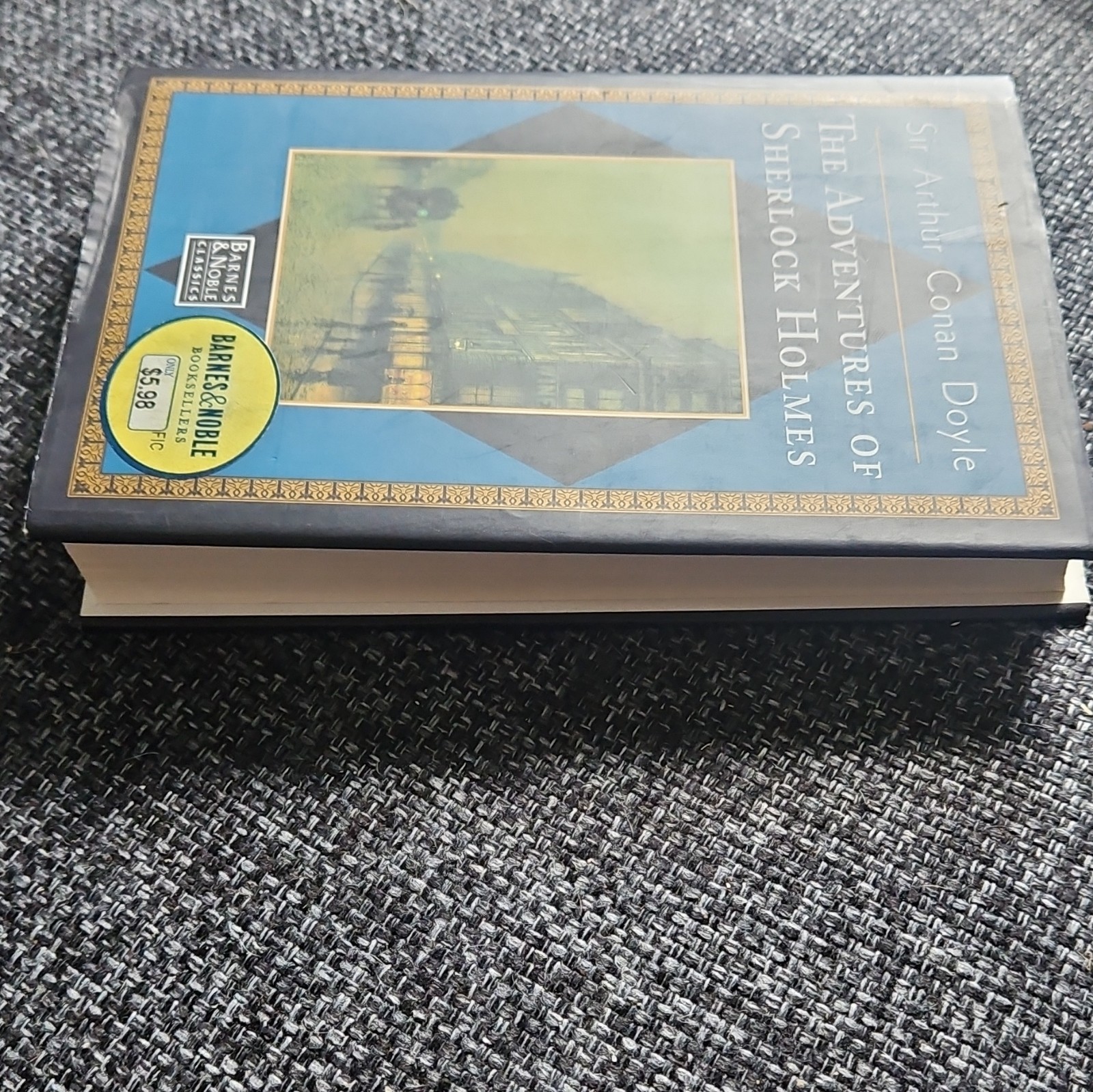 The Adventures of Sherlock Holmes Sir Arthur Conan Doyle HC Barnes & Noble 1995