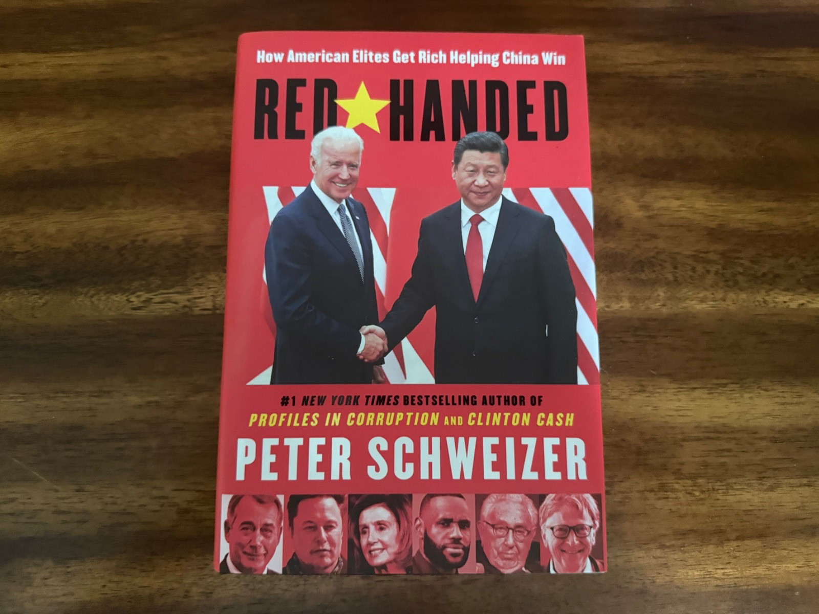 Red-Handed by Peter Schweizer (2022, Hardcover) FREE SHIPPING