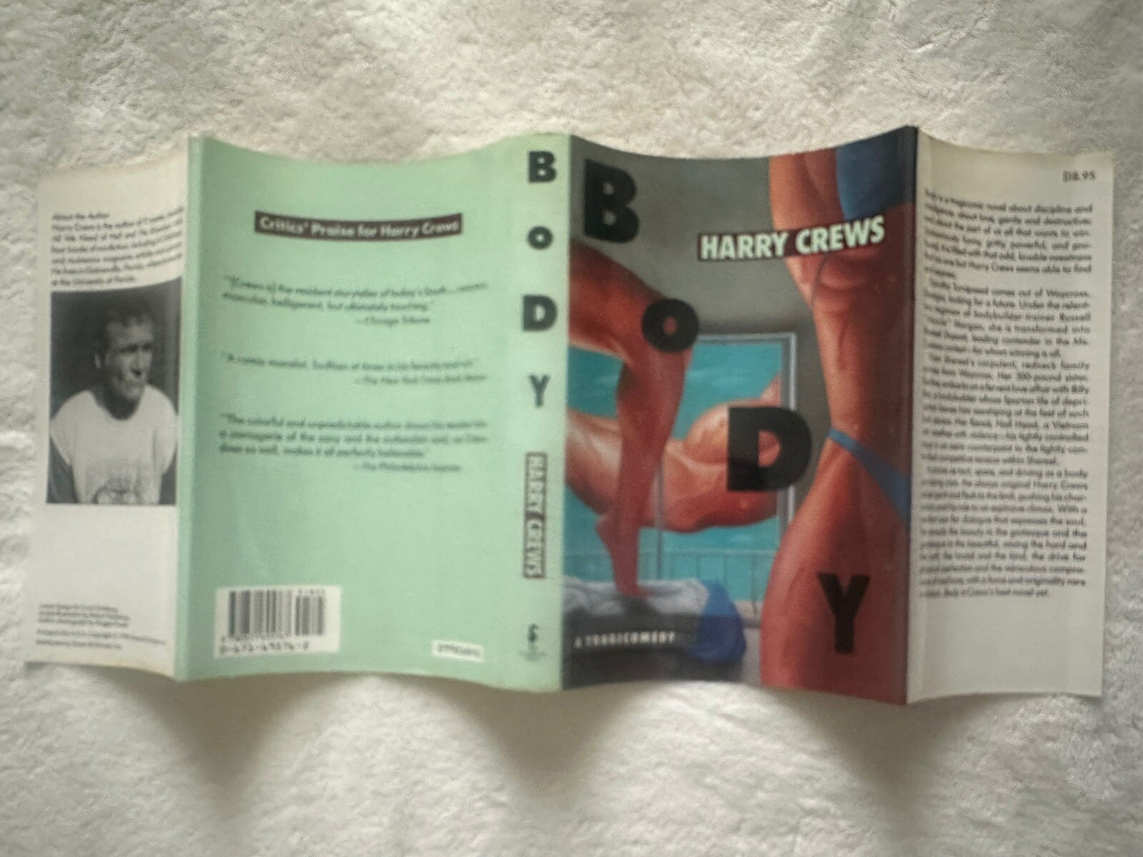 Signed 1st/1st BODY by Harry Crews (1990 hardcover)
