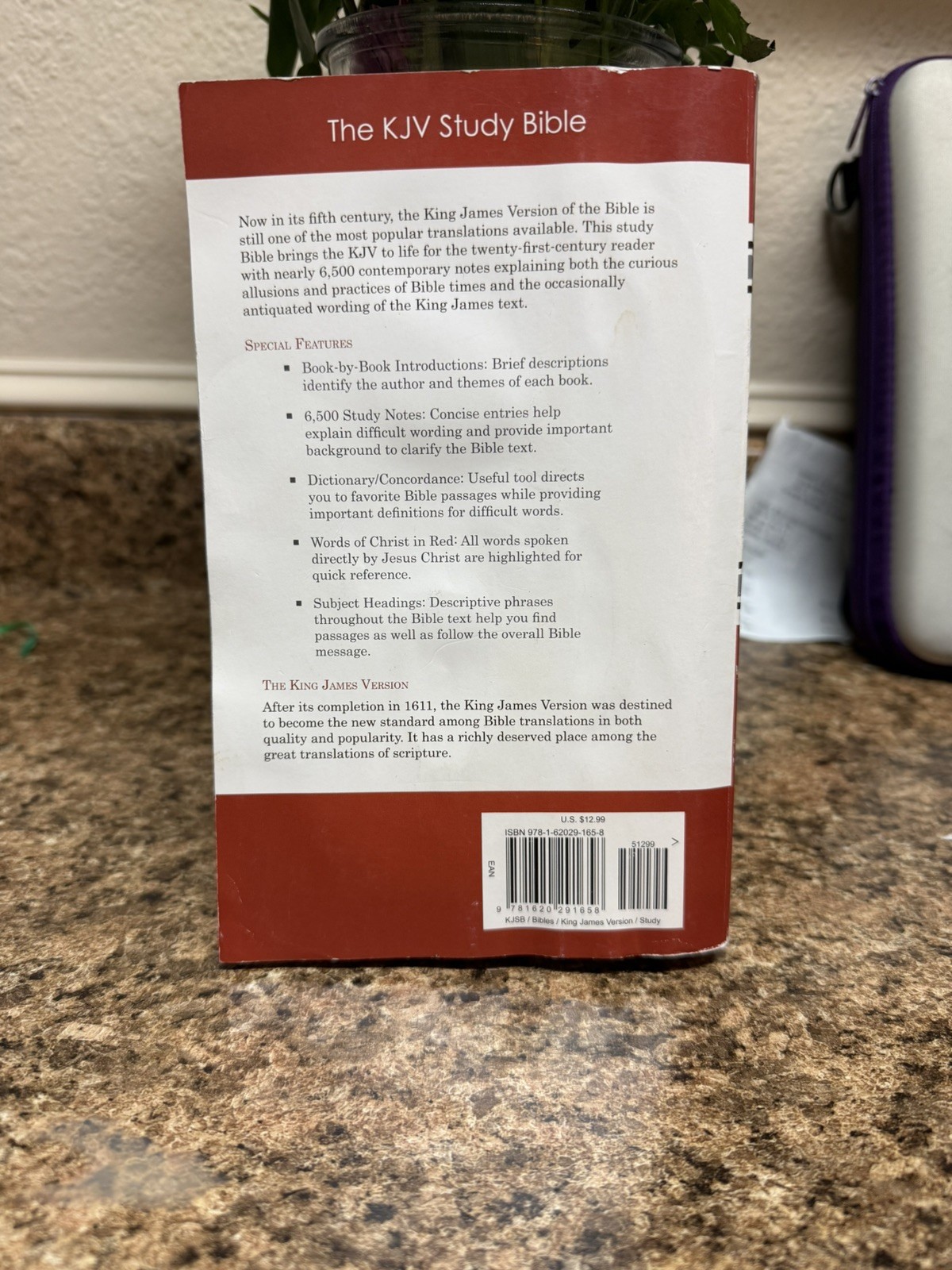 KJV Study Bible by Barbour Publishing (2013, Trade Paperback)
