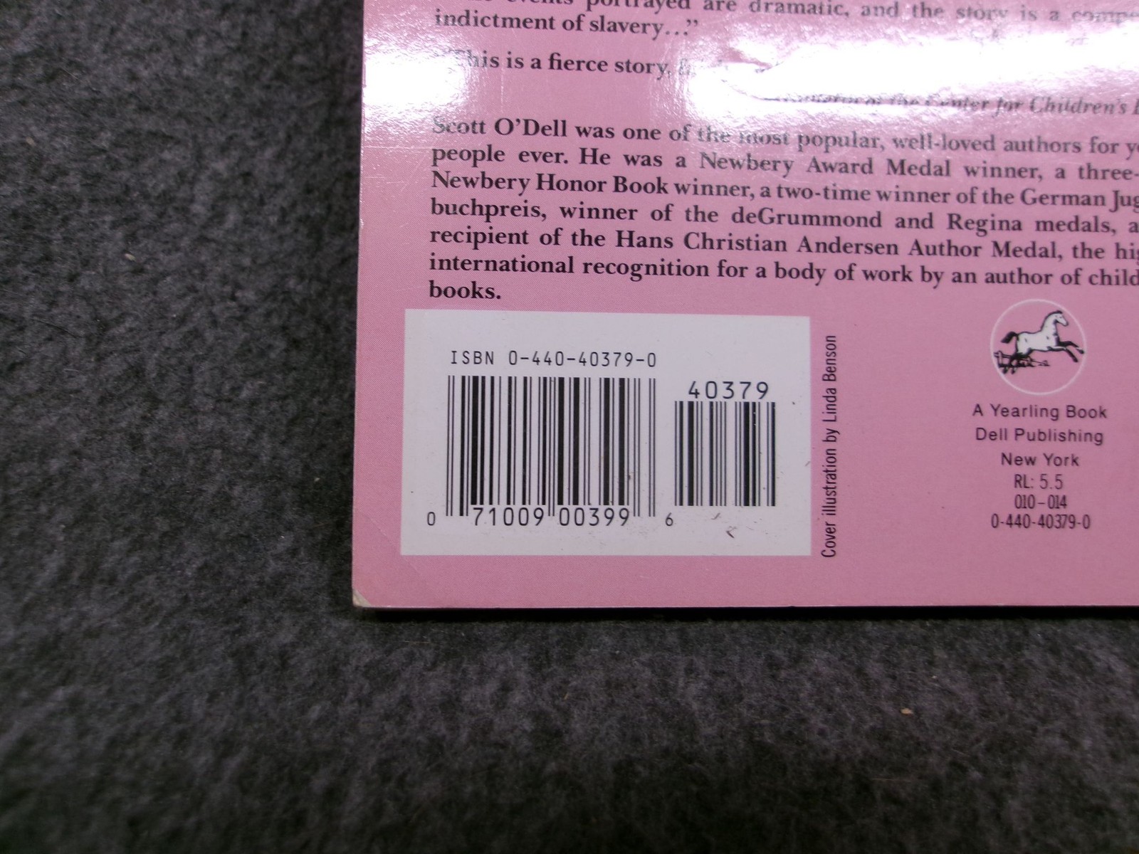 Scott ODell My Name Is Not Angelica Paperback Yearling Dell Historical Fiction