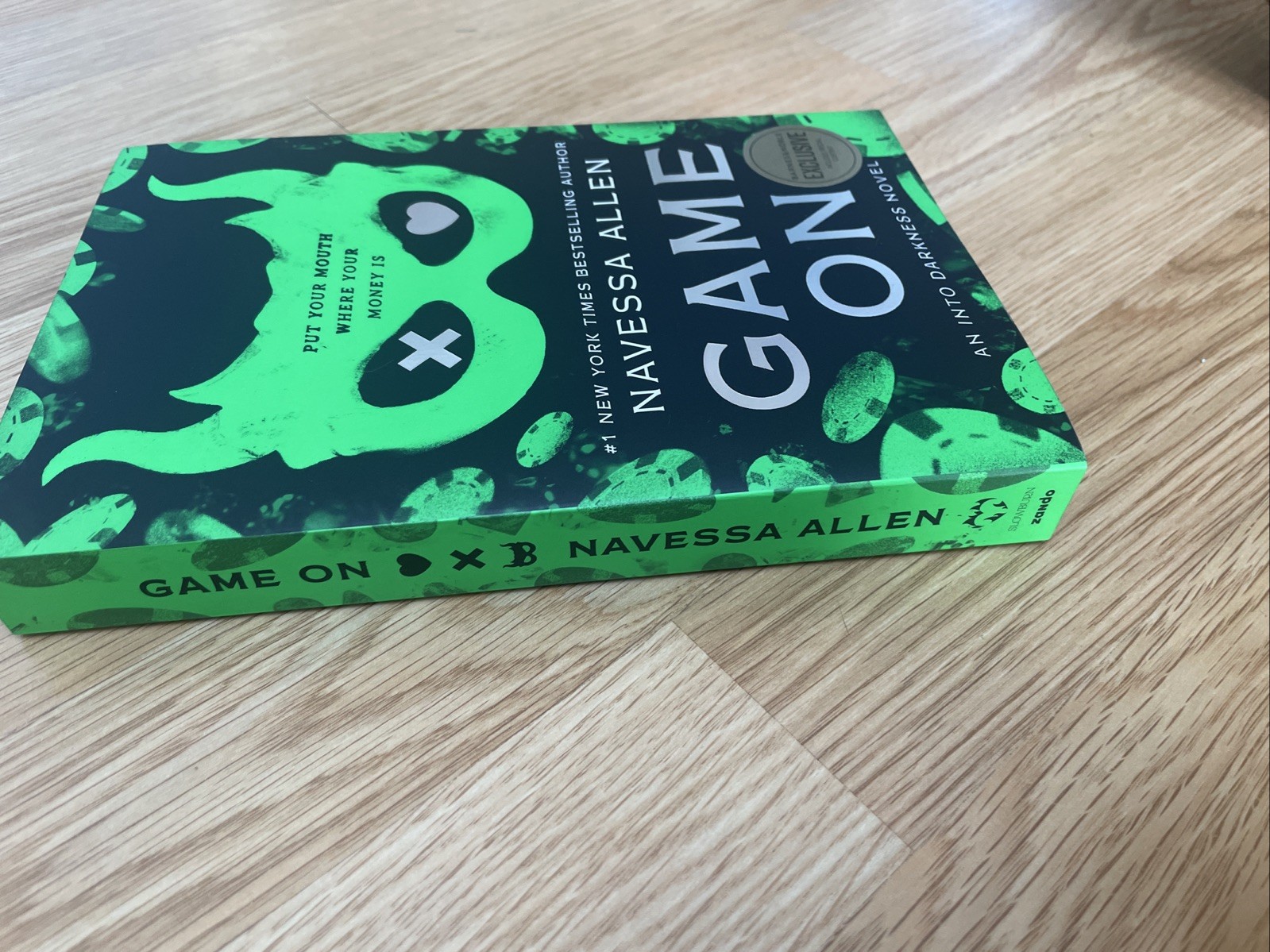 Barnes & Noble Exclusive Edition Game On by Navessa Allen Are You Ready To Play?