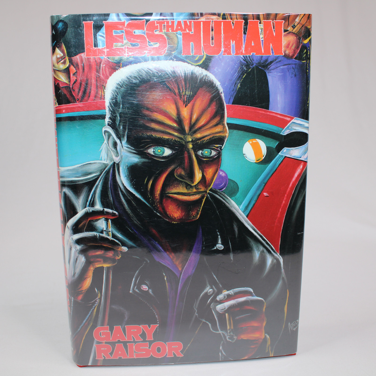 Signed Less Than Human By Gary Raisor First Edition Limited Signed First OCP Ed