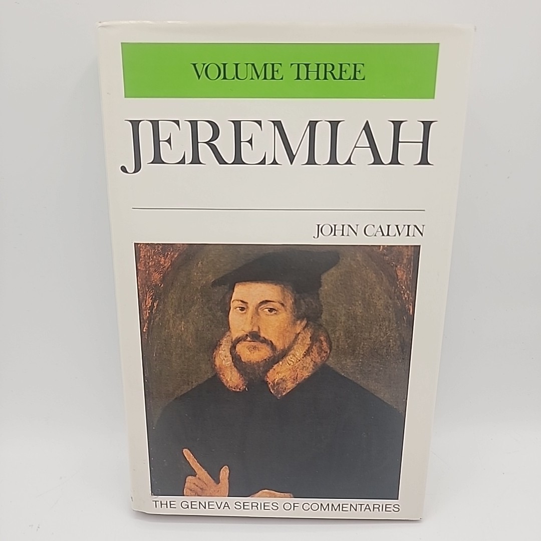 Commentary on Jeremiah and Lamentations – Geneva Banner of Truth Volumes 1,2,3,4