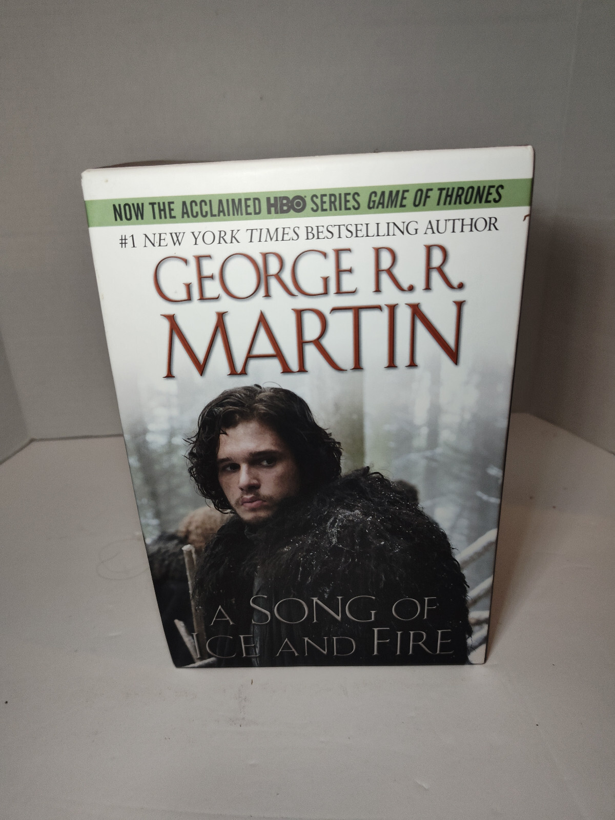 Game of Thrones 5 Book Box Set Song of Ice and Fire + Bonus Book GRRM