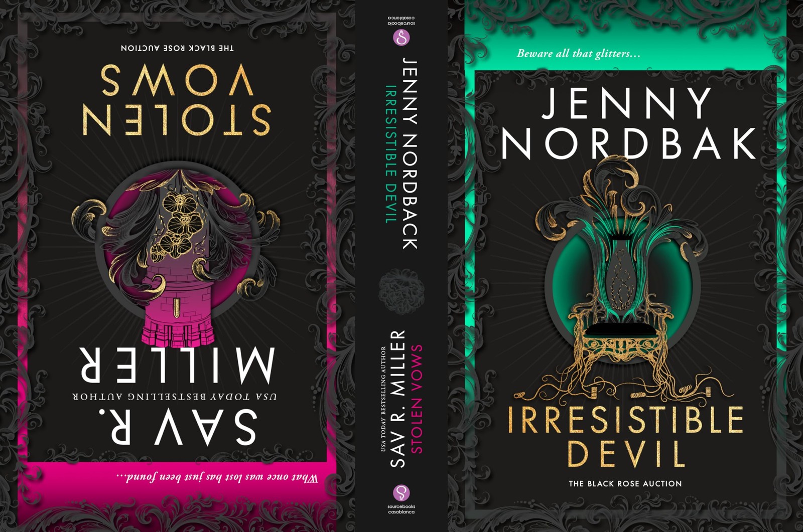 Stolen Vows & Irresistible Devil (Standard Edition) (Black Rose Auction, 2)