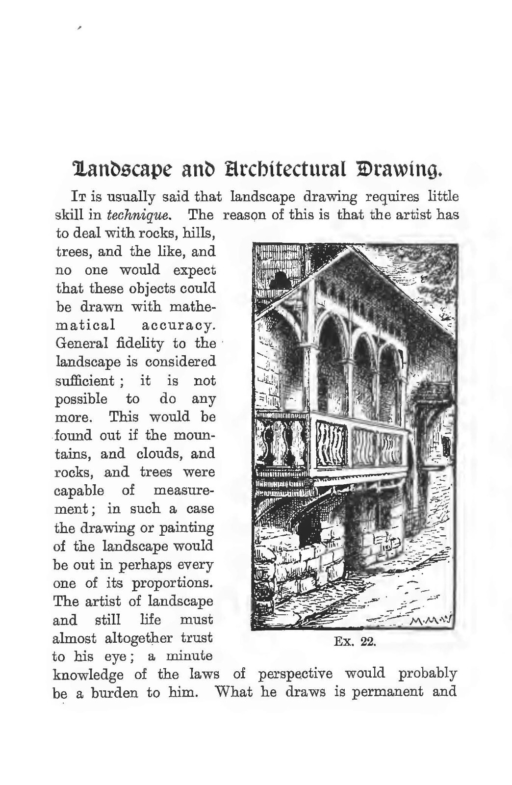 Pen Pictures And How To Draw Them “1895” 106 Pages