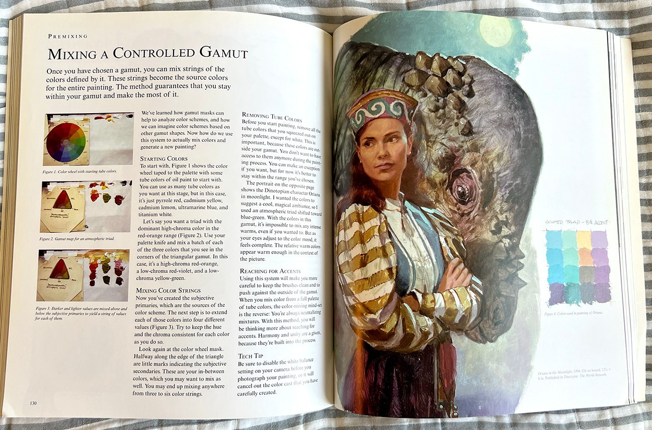 Color and Light: A Guide for the Realist Painter Softcover JAMES GURNEY Preowned