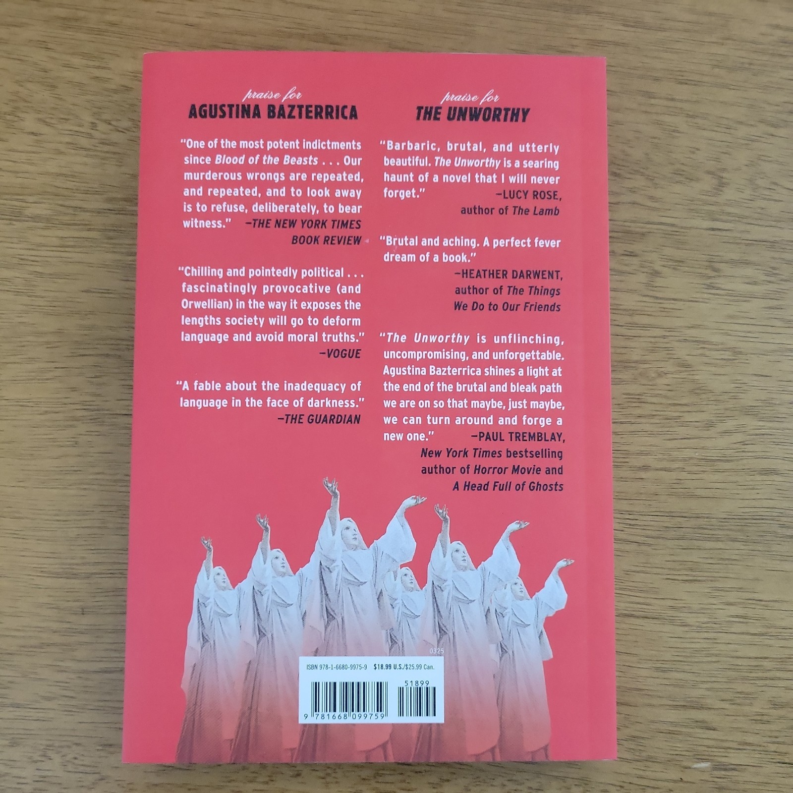 The Unworthy – Agustina Bazterrica – Barnes & Noble Exclusive Scribner
