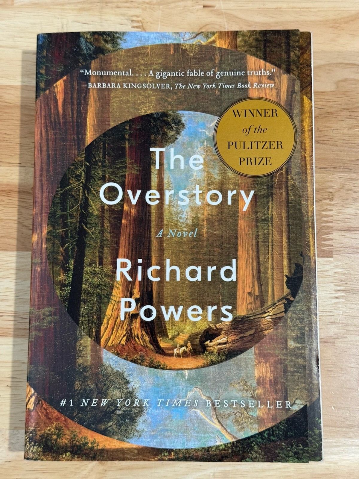 The Overstory By Richard Powers – Paperback- Good
