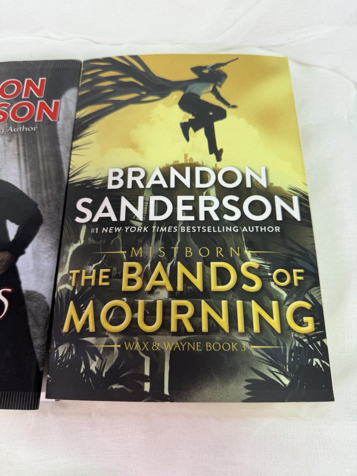 Brandon Sanderson Mistborn Wax & Wayne Books 1-3 Lot HC/PB Alloy Shadows Bands