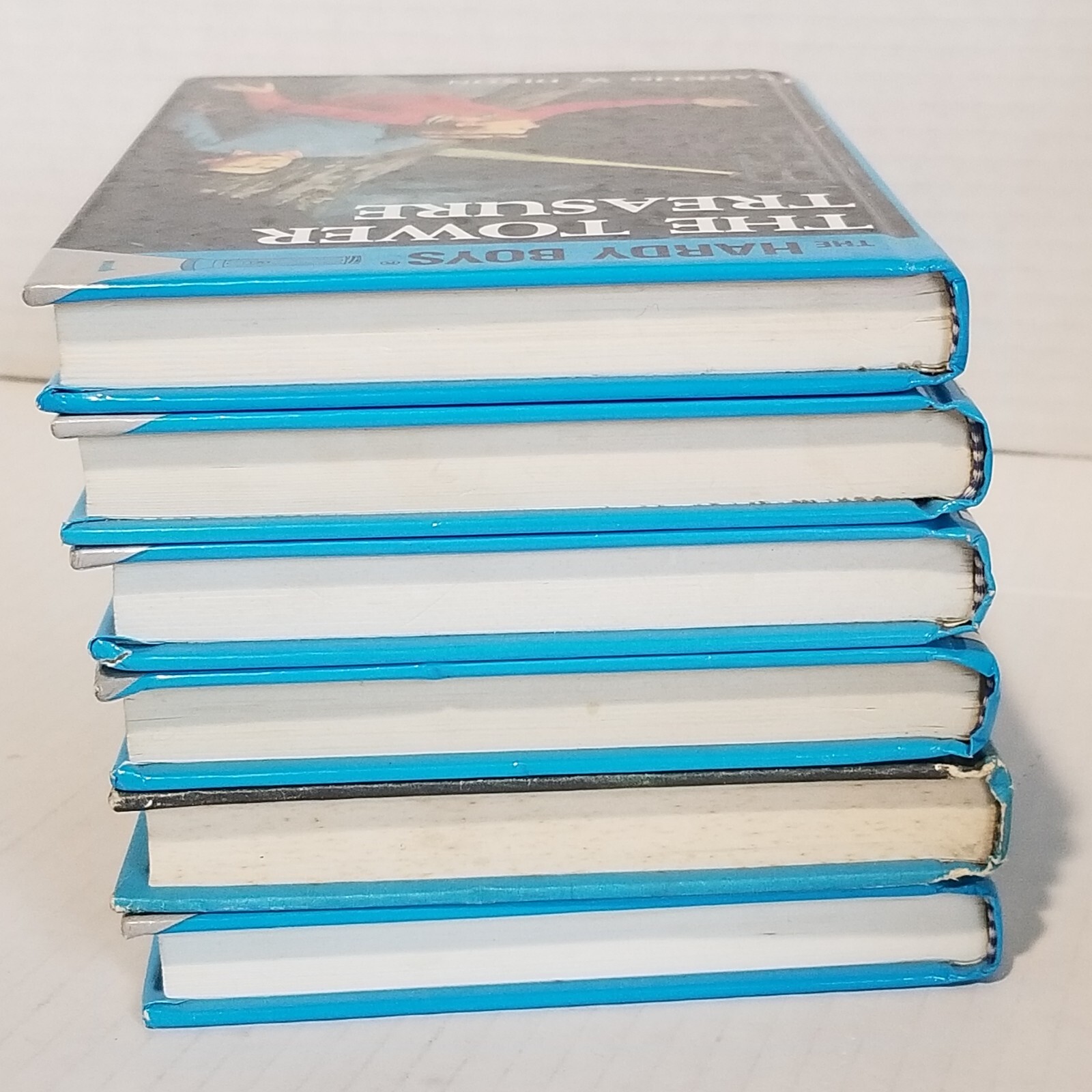 Hardy Boys Lot 6 Hardcover Set Franklin W Dixon Flashlight Matte