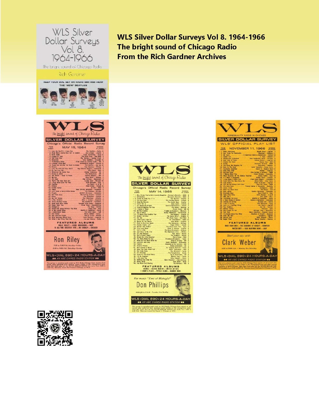 The WLS Silver Dollar Surveys Vol 8. 1964-1966 Paperback (314 pages)