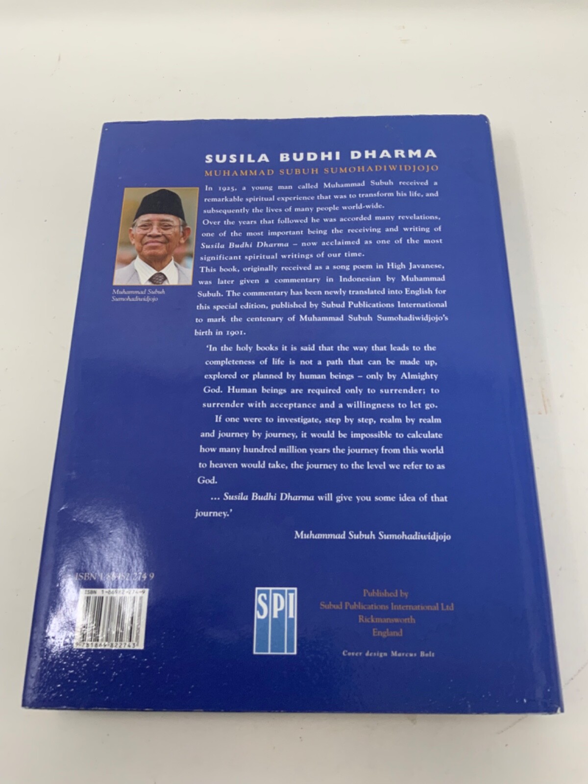 Susila Budhi Dharma 2001 Subud Publications 1360 of 2001 Hardcover Free Ship