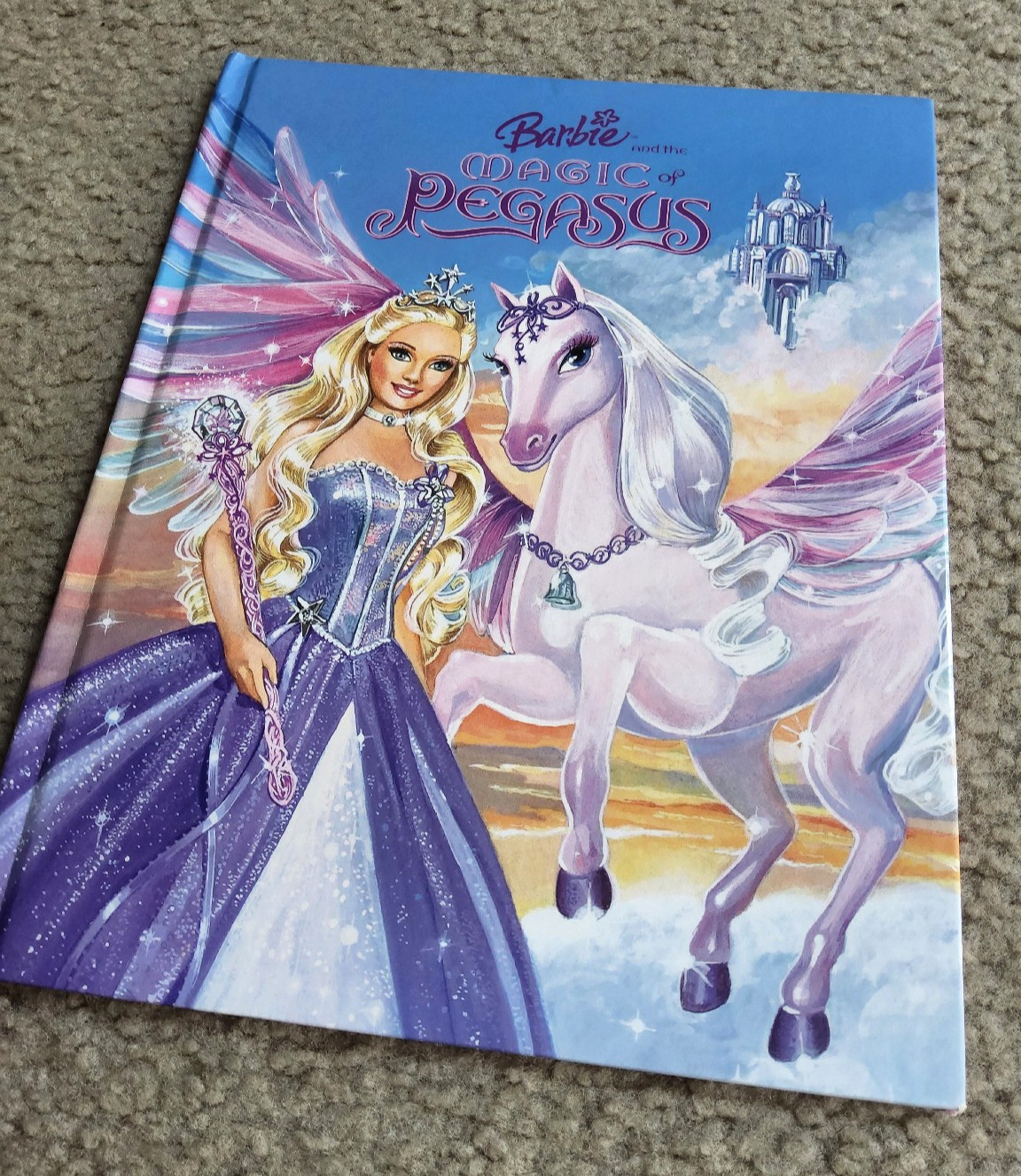 Vintage Barbie and the Magic of Pegasus & 12 Dancing Princesses Book Lot Of 3