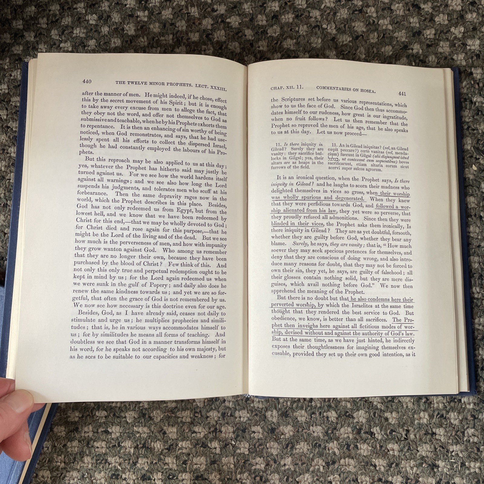 Calvin’s Commentary on Minor Prophets 5 Volume Set Eerdmans Hardback