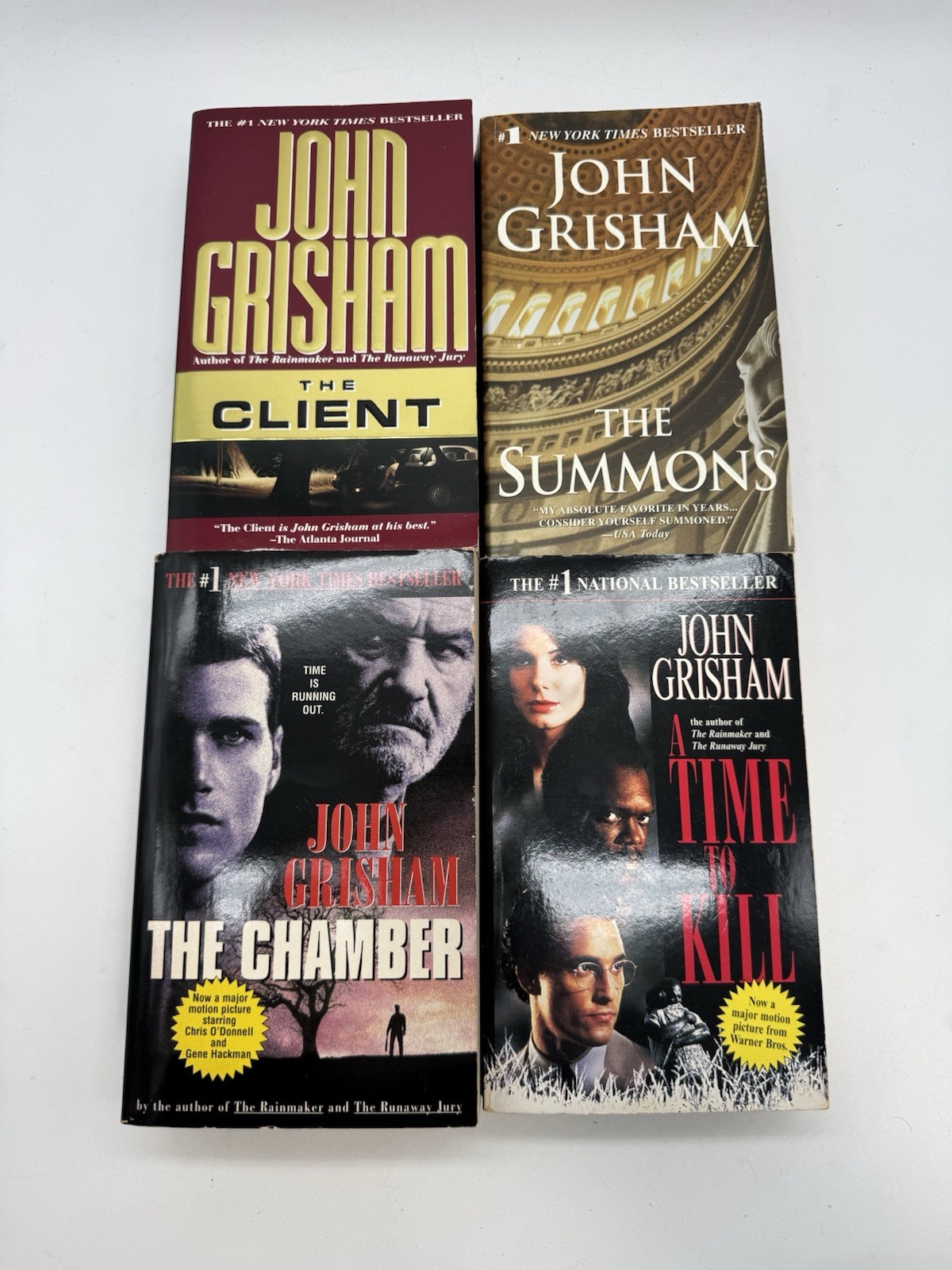John Grisham 16 Book Lot Paperback Collection Legal Thriller Novels Mixed Set