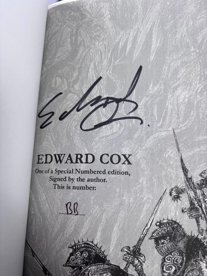 Signed Lettered BB NewCon Press Novella Set 6 Blood & Blade 4 Book Slipcase 1st